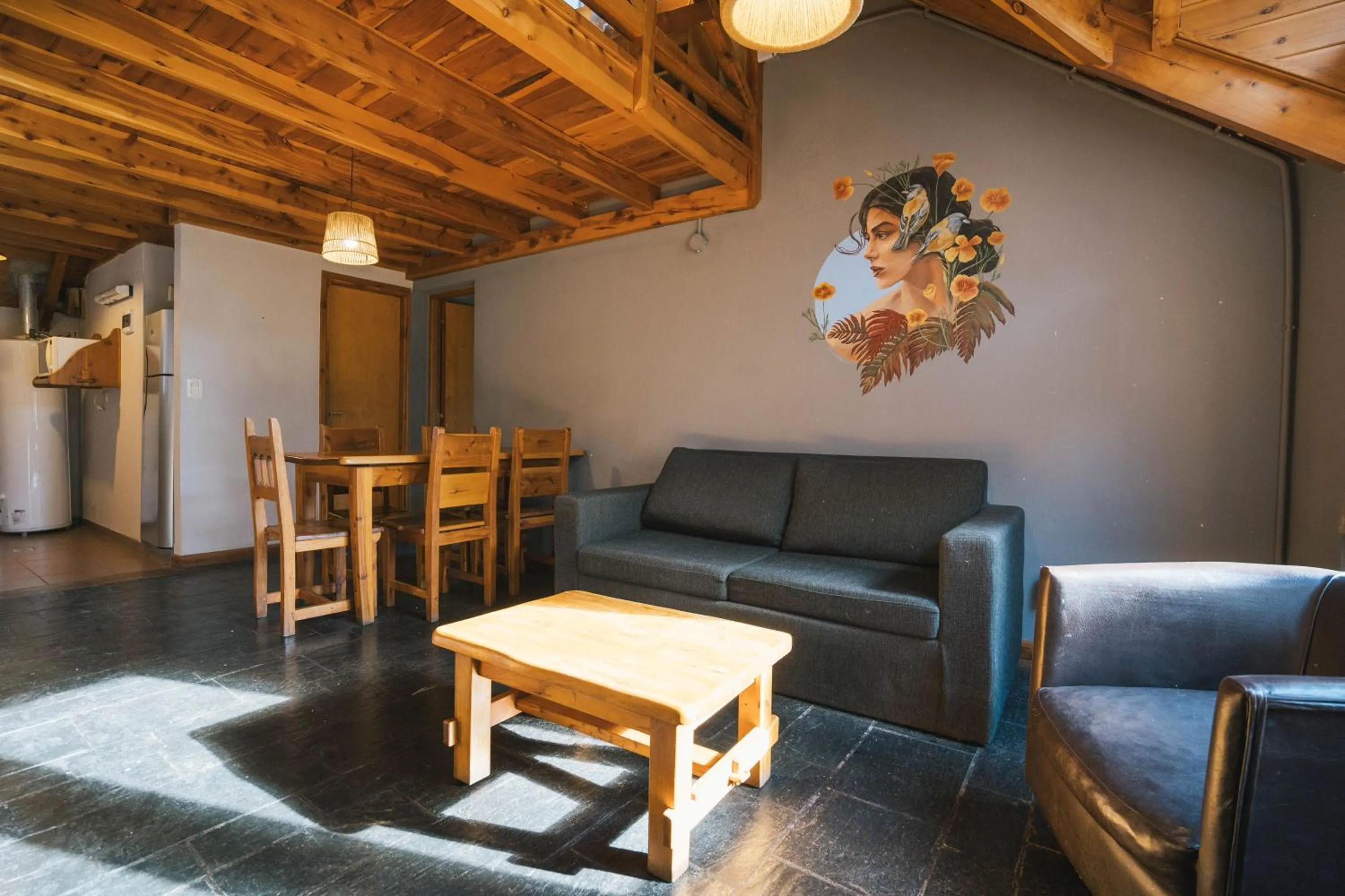 Living room in Pioneros Suites by Grupo Tierra Gaucha