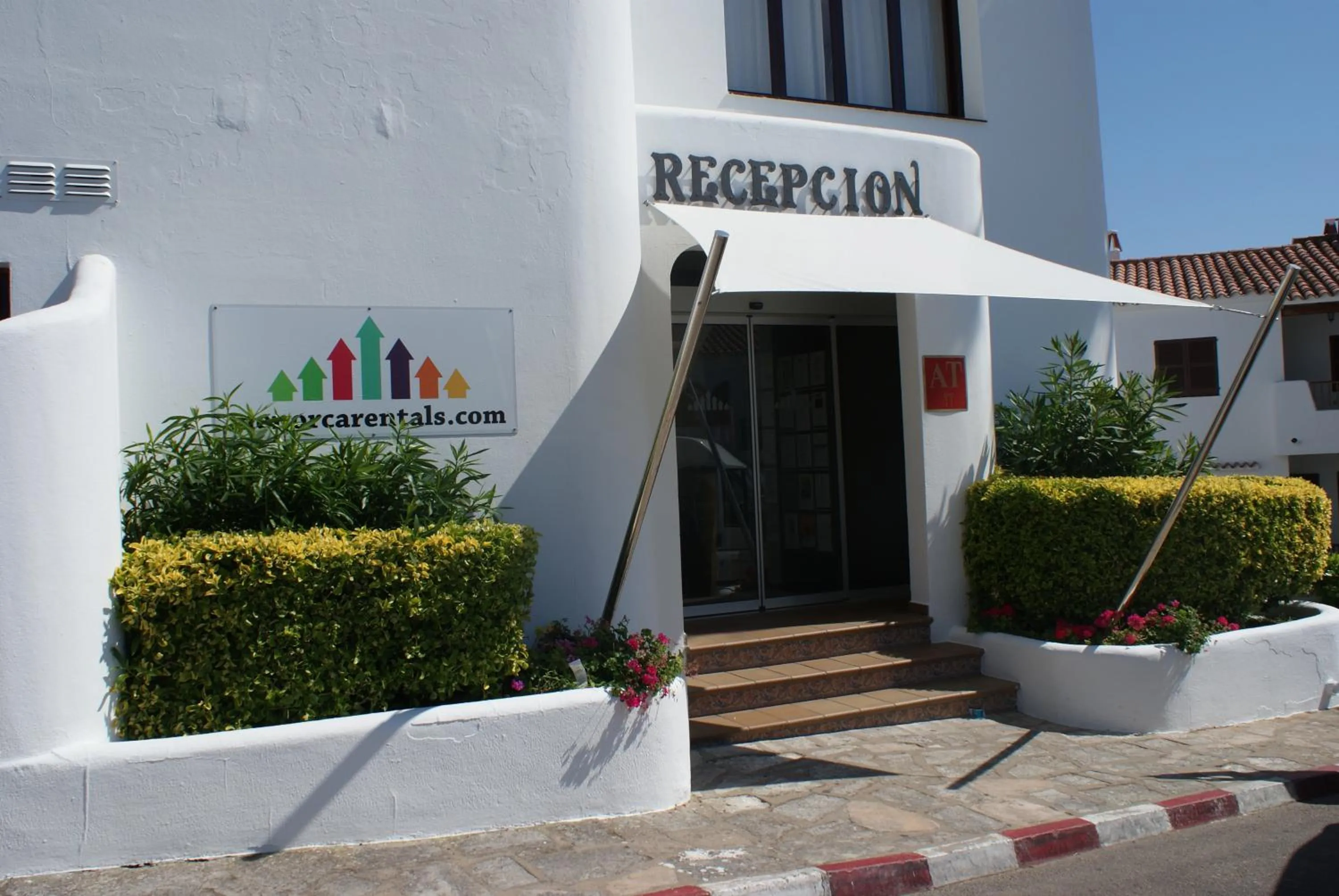 Lobby or reception in Apartamentos Son Bou Gardens By MENORCARENTALS