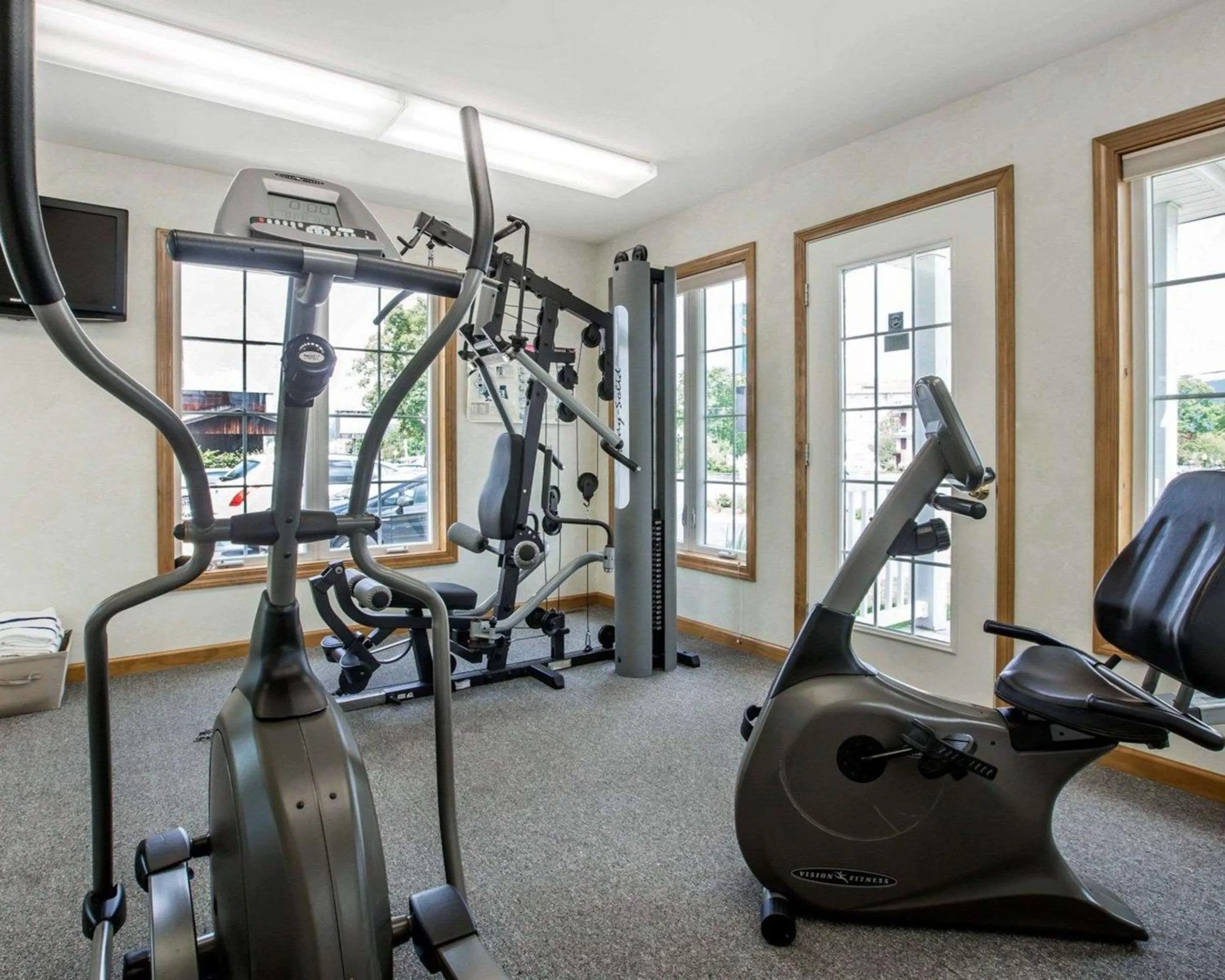 Fitness centre/facilities in Quality Inn Lake George