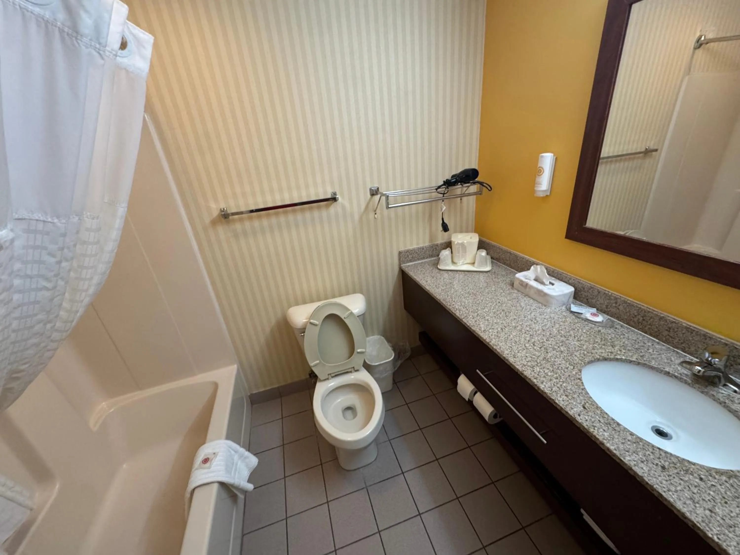 Shower in Comfort Inn & Suites Hamburg - Buffalo South