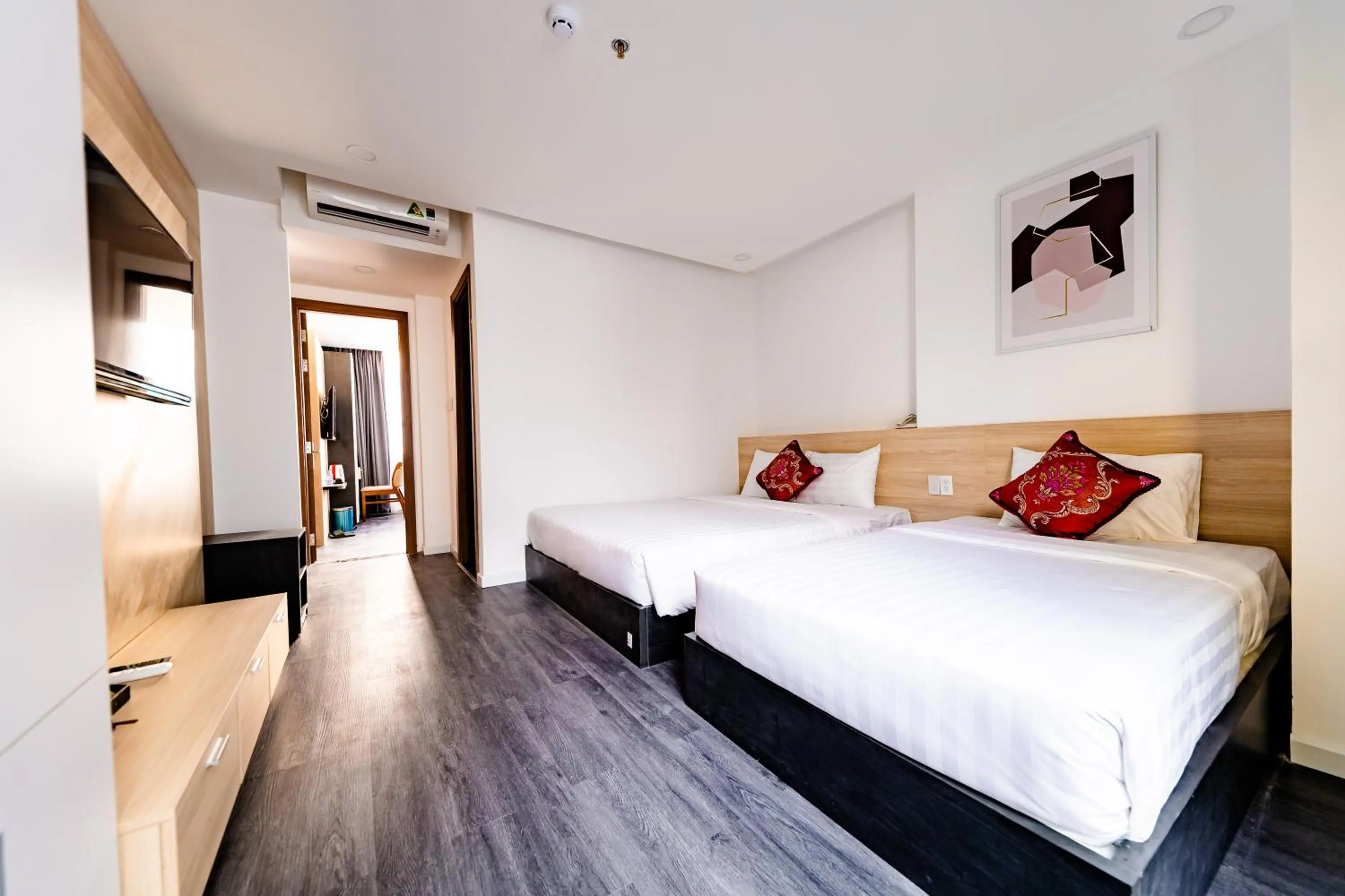 Photo of the whole room, Bed in Larosa Hotel Nha Trang