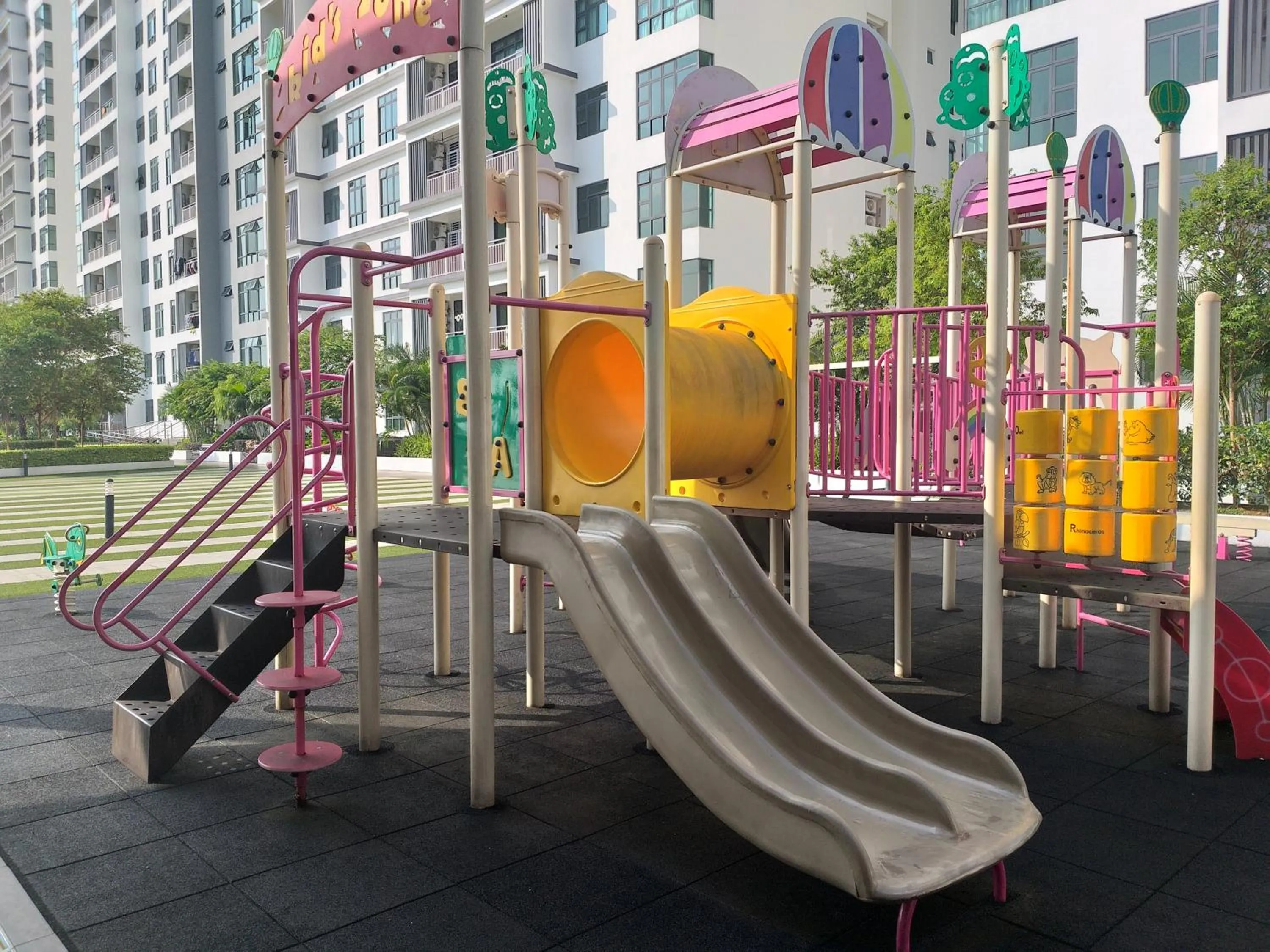 Children play ground in Kempas Indah @ The Secret Garden Homestay