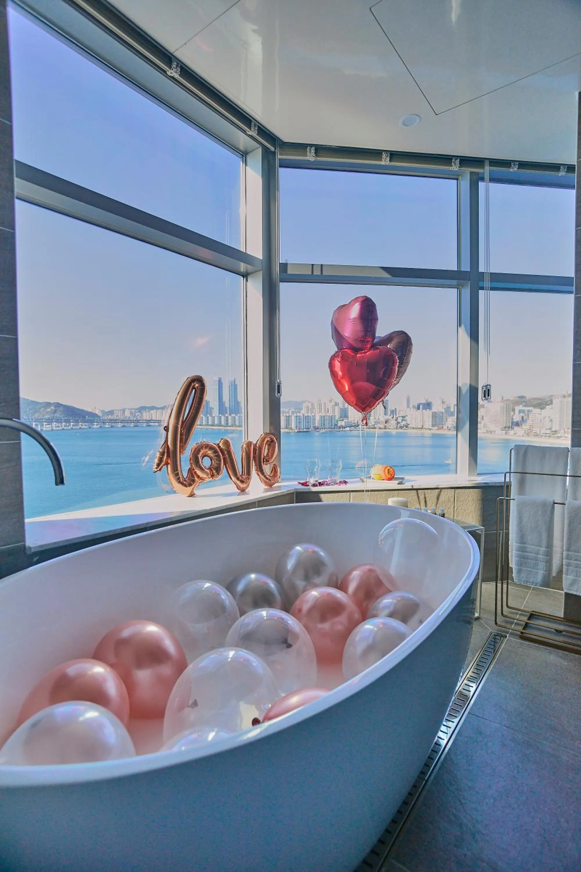 Natural landscape in H Avenue Gwanganri Beach