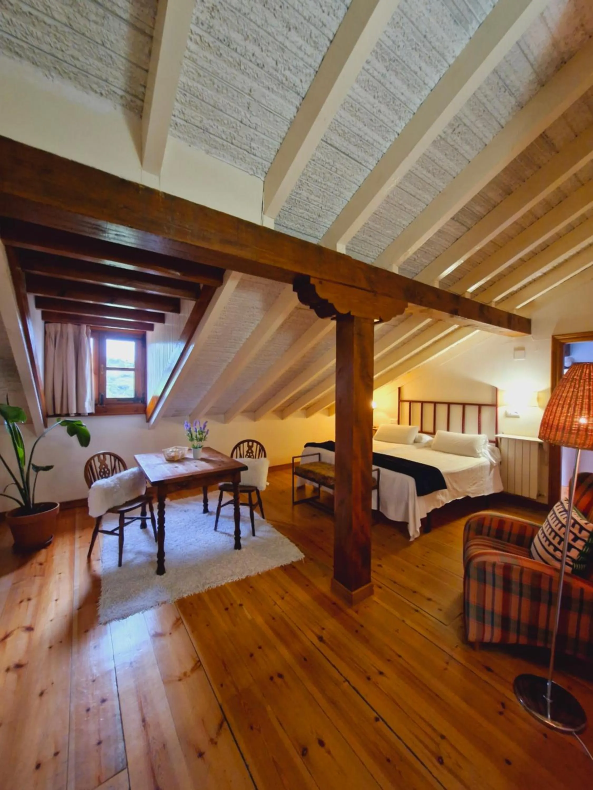 Bedroom, Bed in Hospederia Santillana