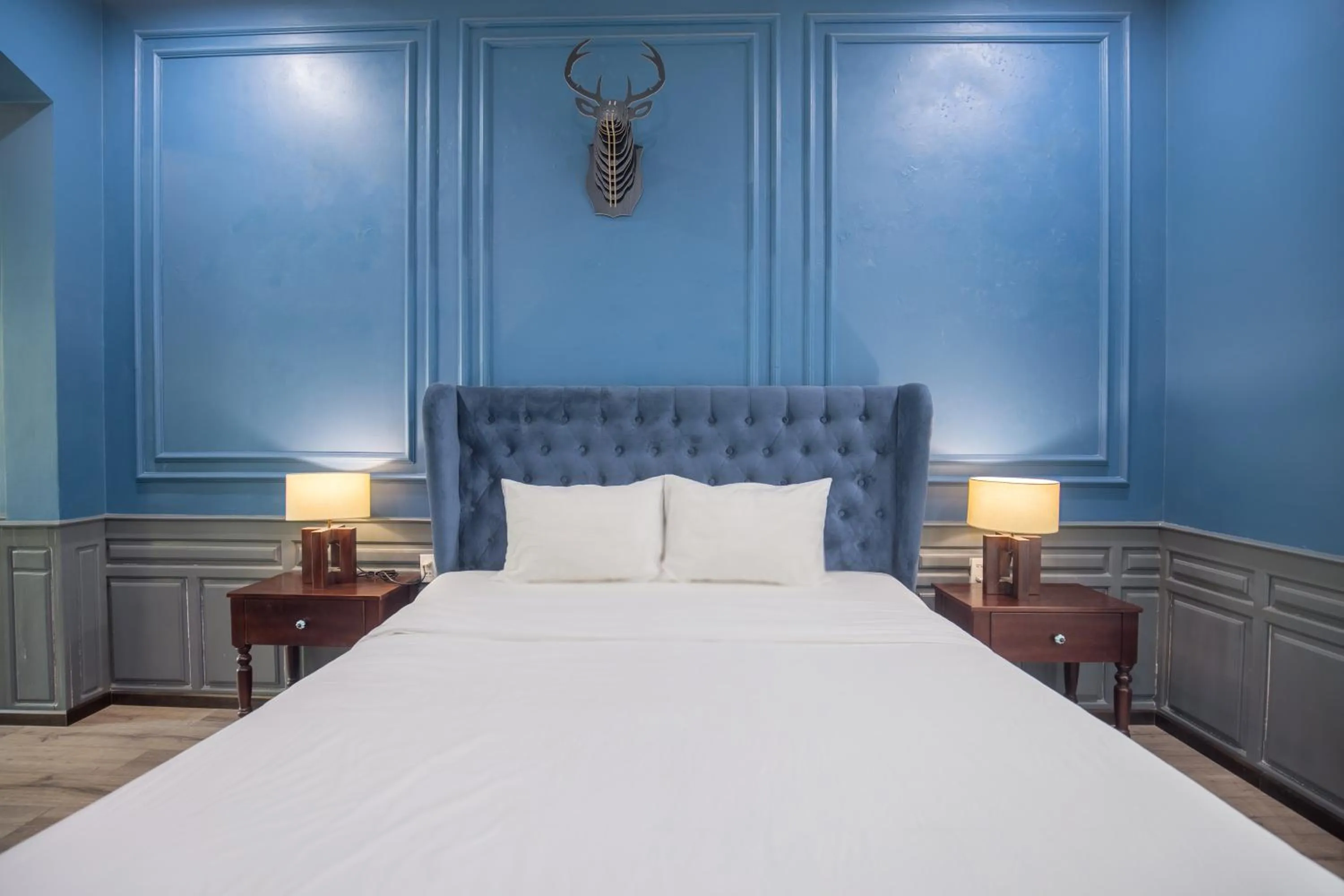 Bed in Thi Boutique Villa