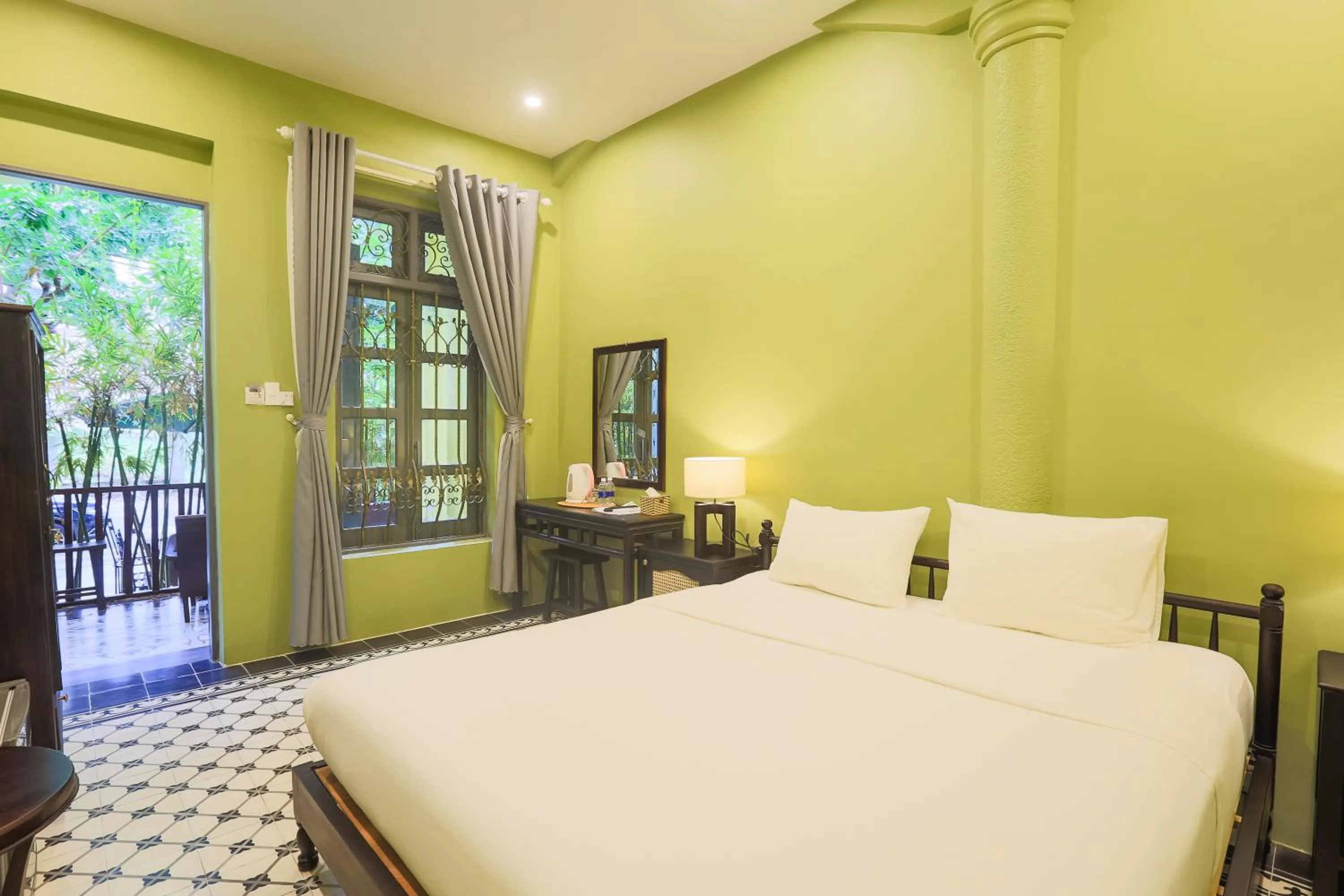 Bed in Thi Boutique Villa