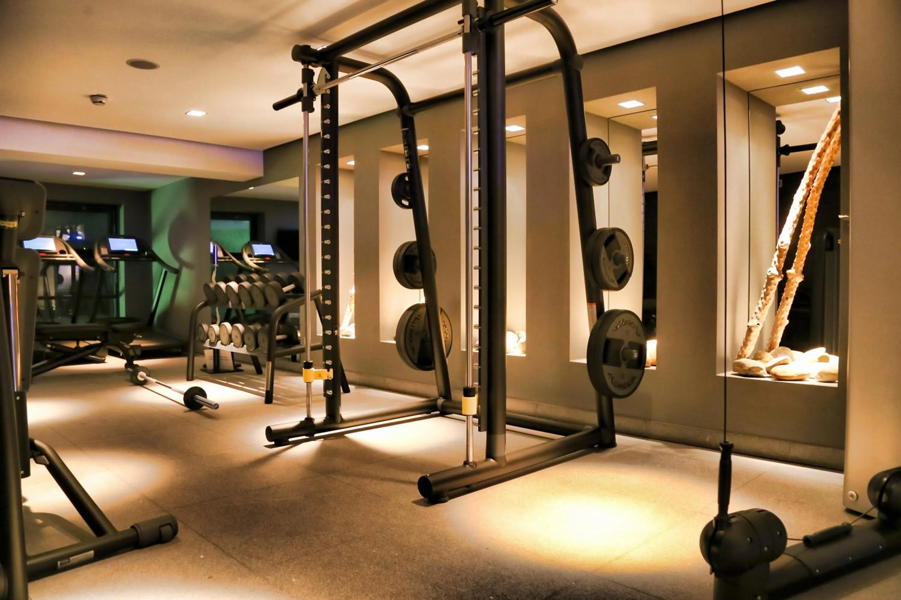 Fitness centre/facilities in Hotel Madlein
