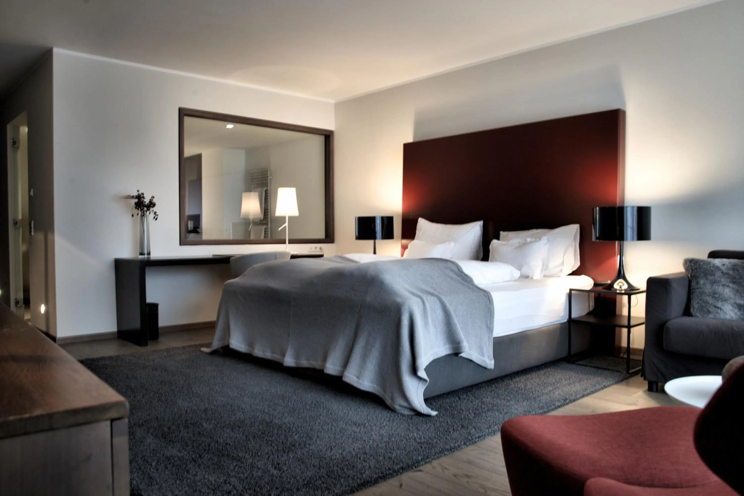 Bedroom, Bed in Hotel Madlein