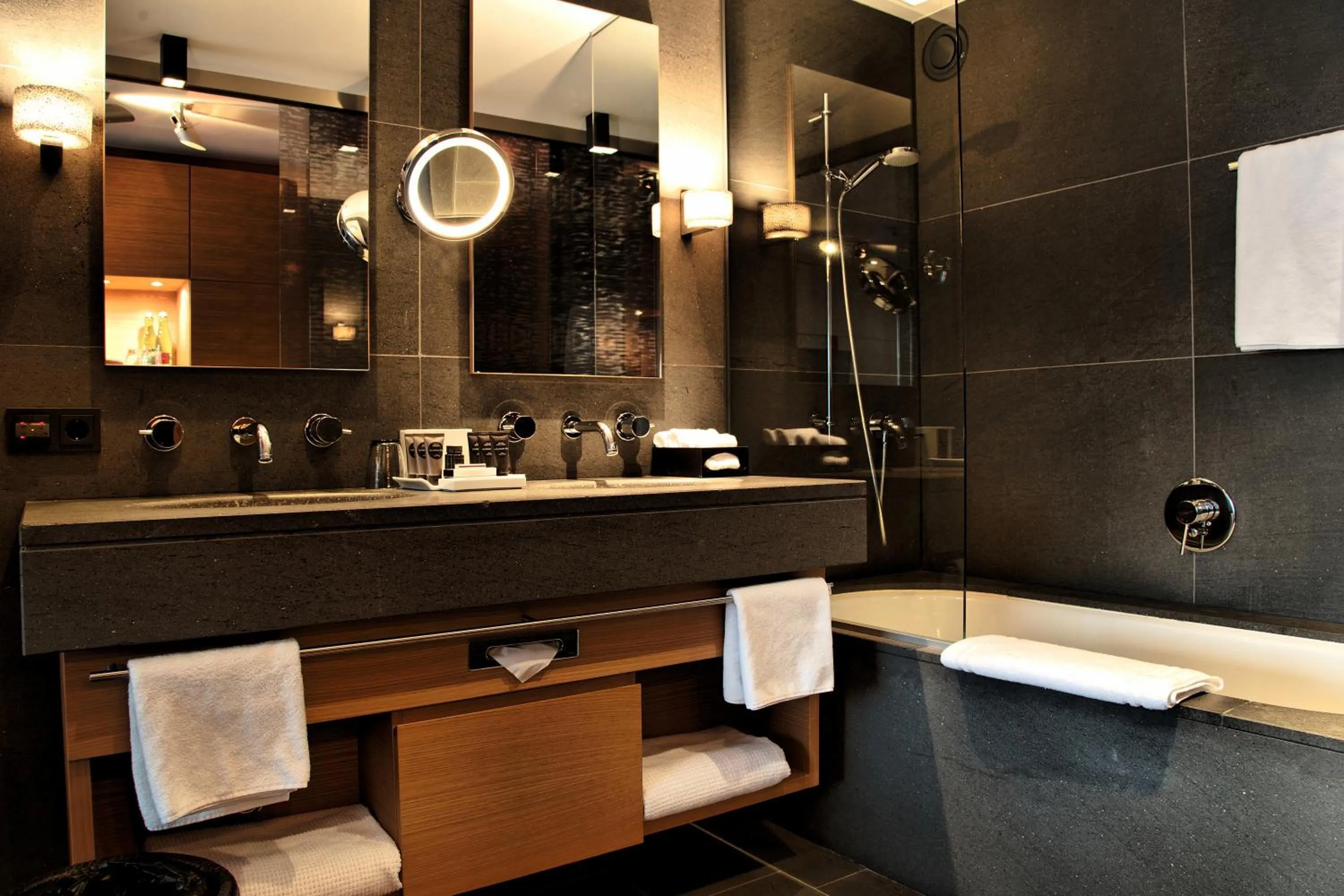 Bathroom in Hotel Madlein