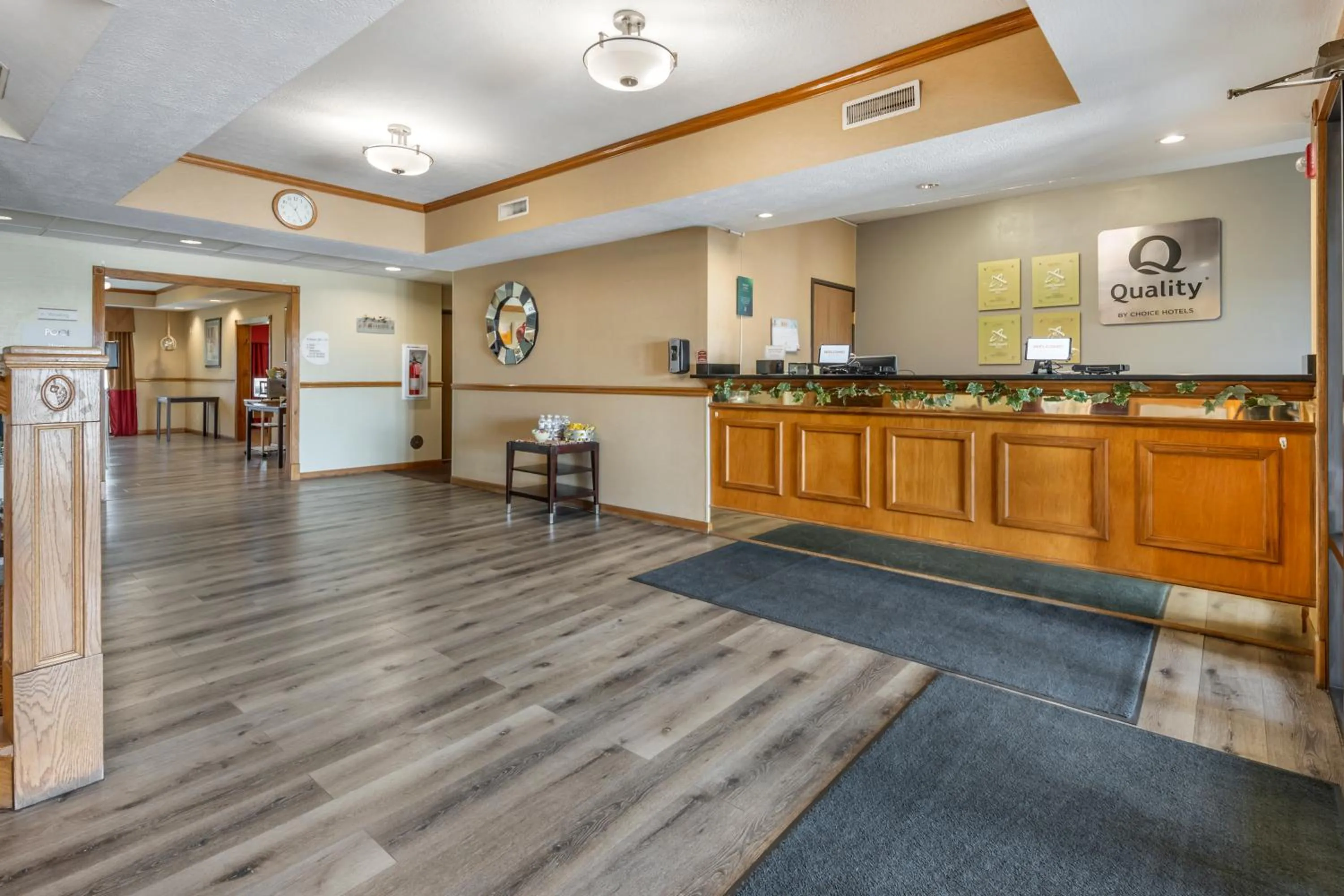 Lobby or reception in Quality Inn Greenville North