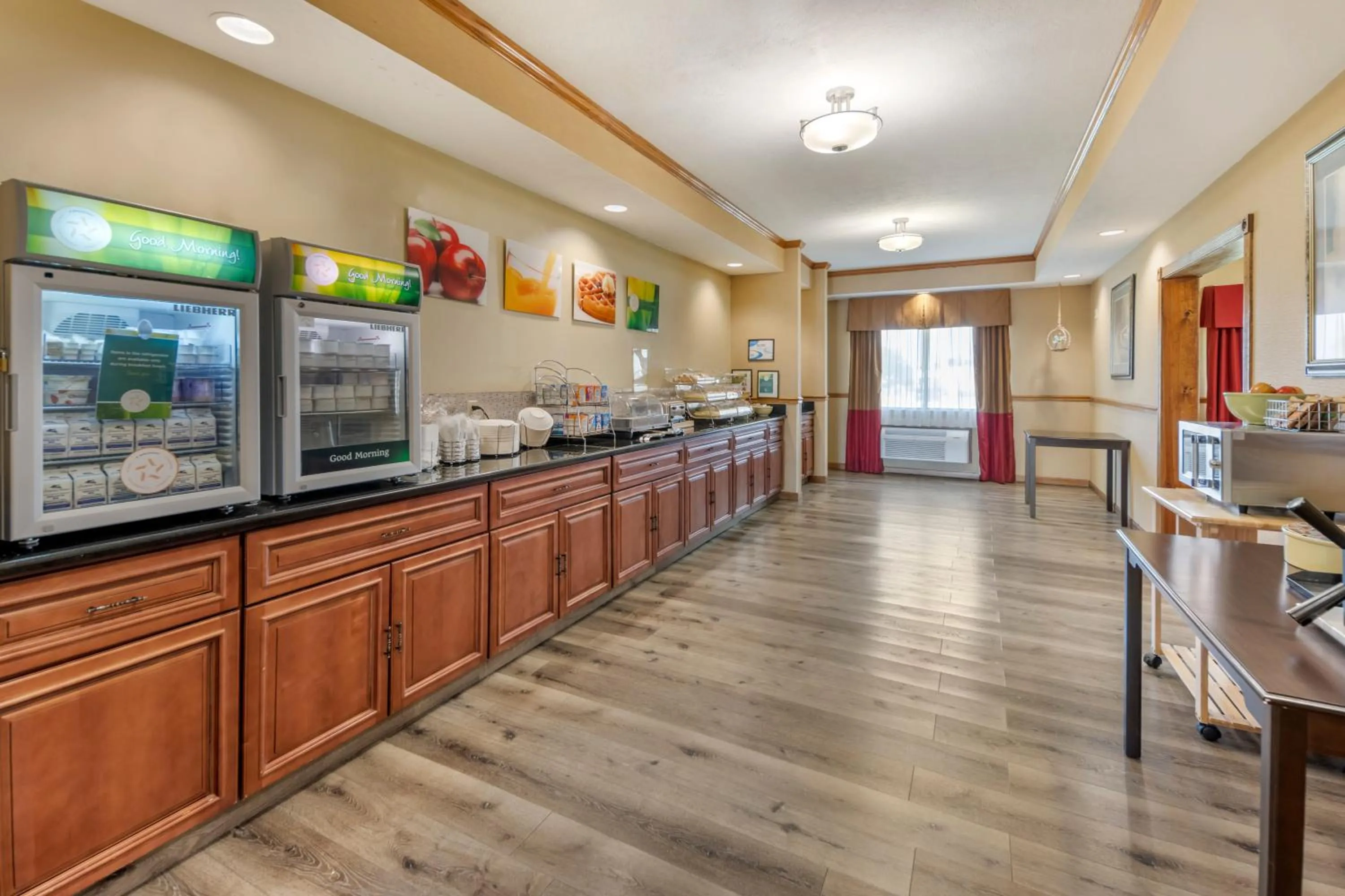 Breakfast in Quality Inn Greenville North