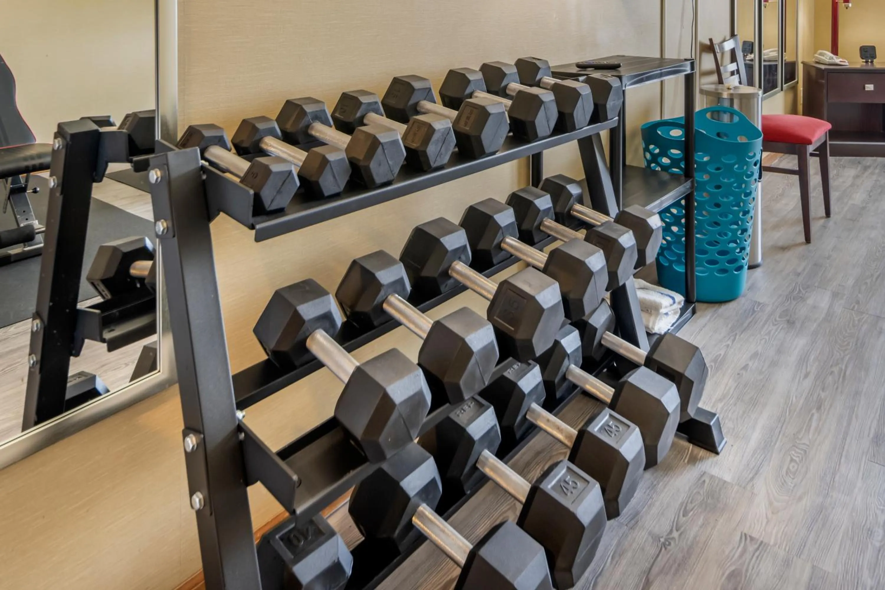 Fitness centre/facilities in Quality Inn Greenville North
