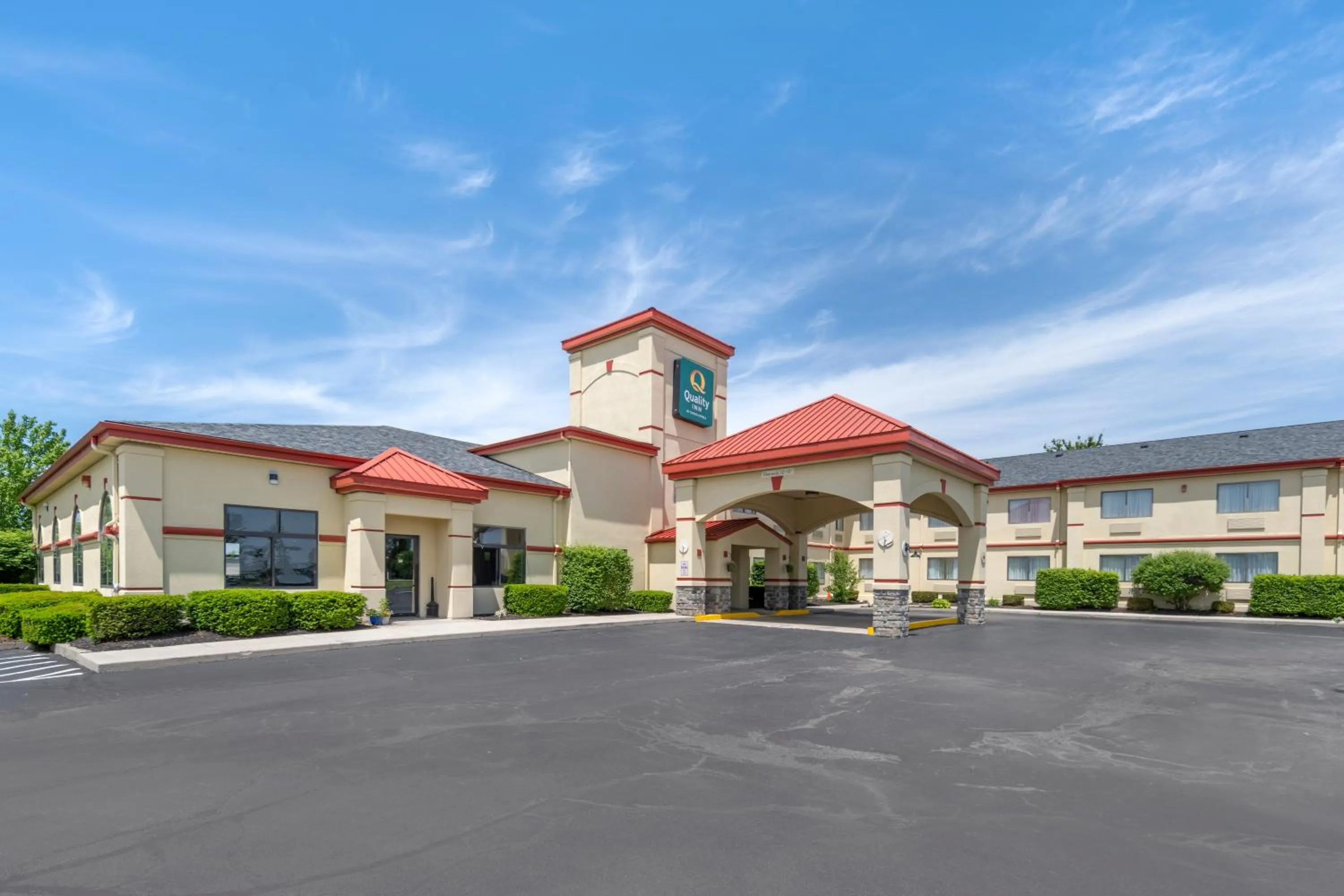 Property building in Quality Inn Greenville North