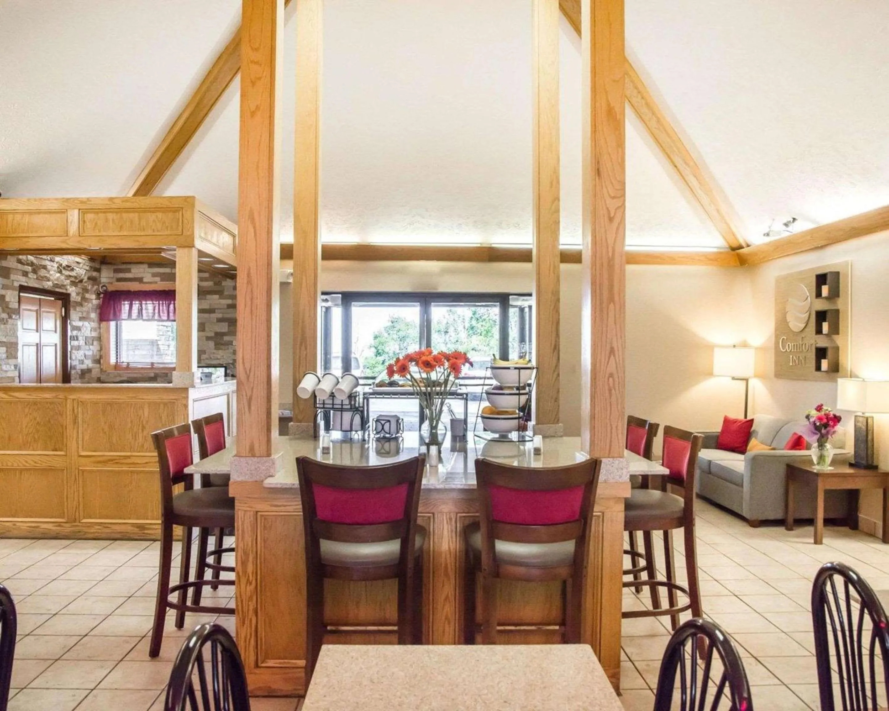 Lobby or reception in Comfort Inn Bellefontaine