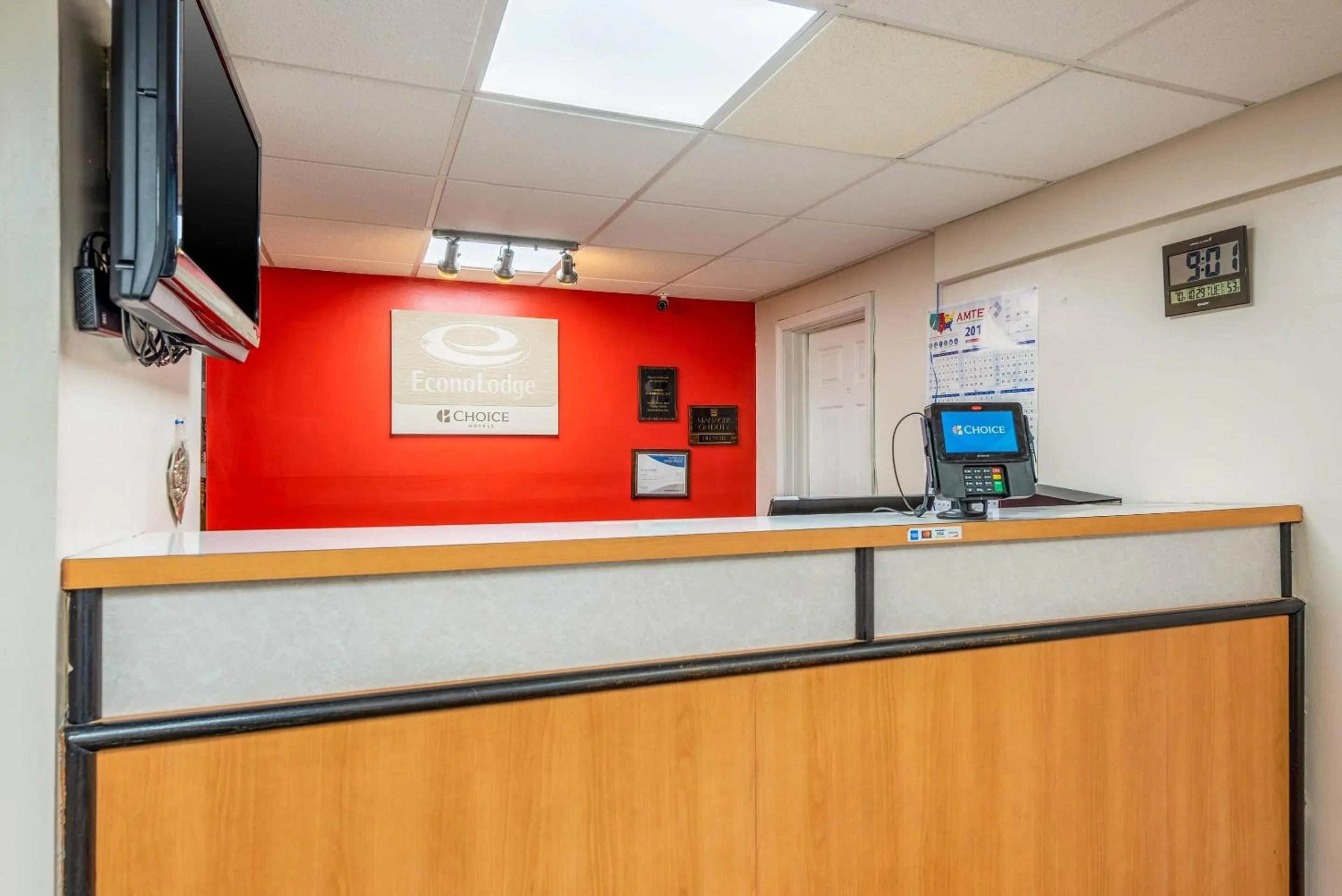 Lobby or reception in Econo Lodge Franklin - Springboro