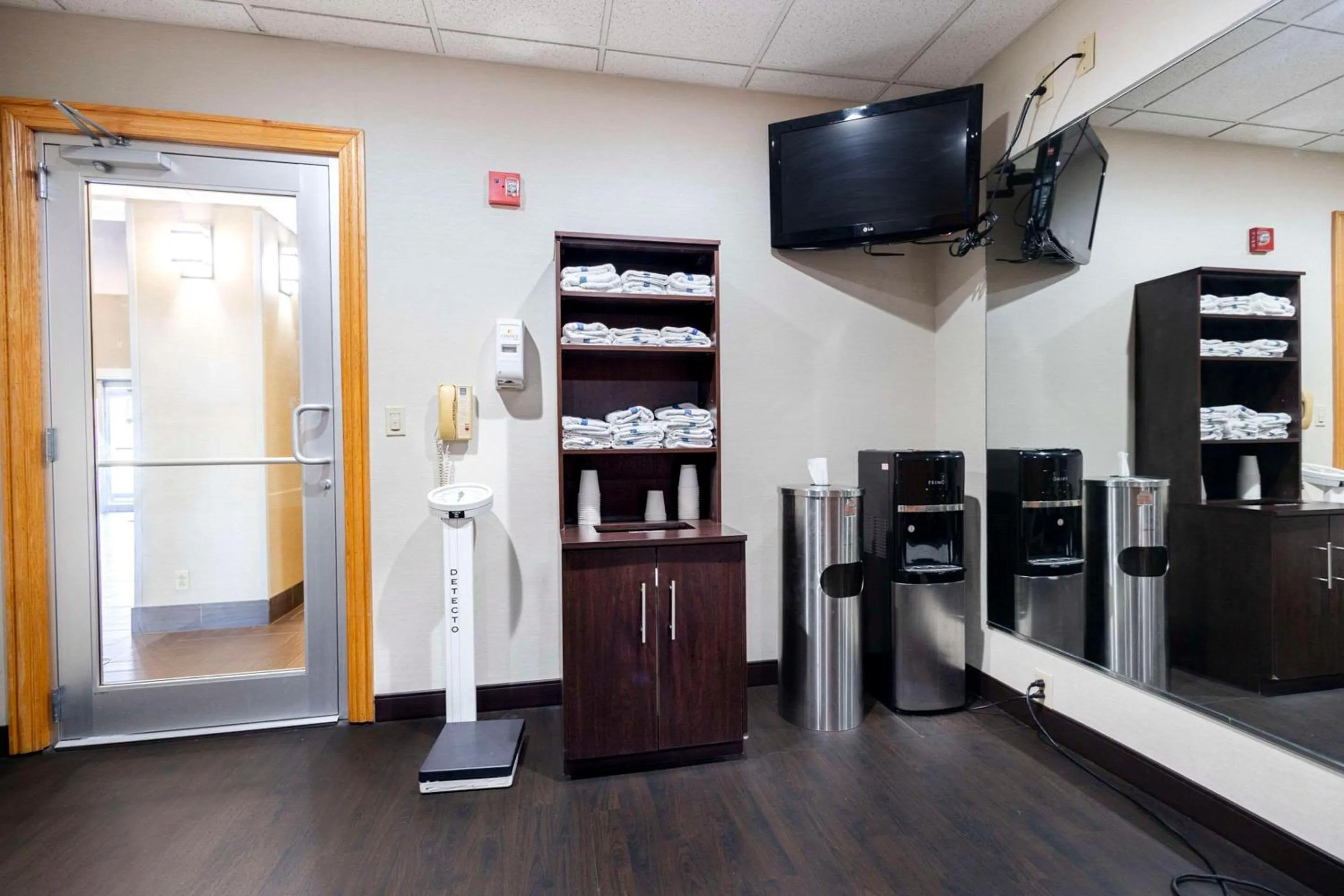 Fitness centre/facilities in Comfort Suites Springfield I-70