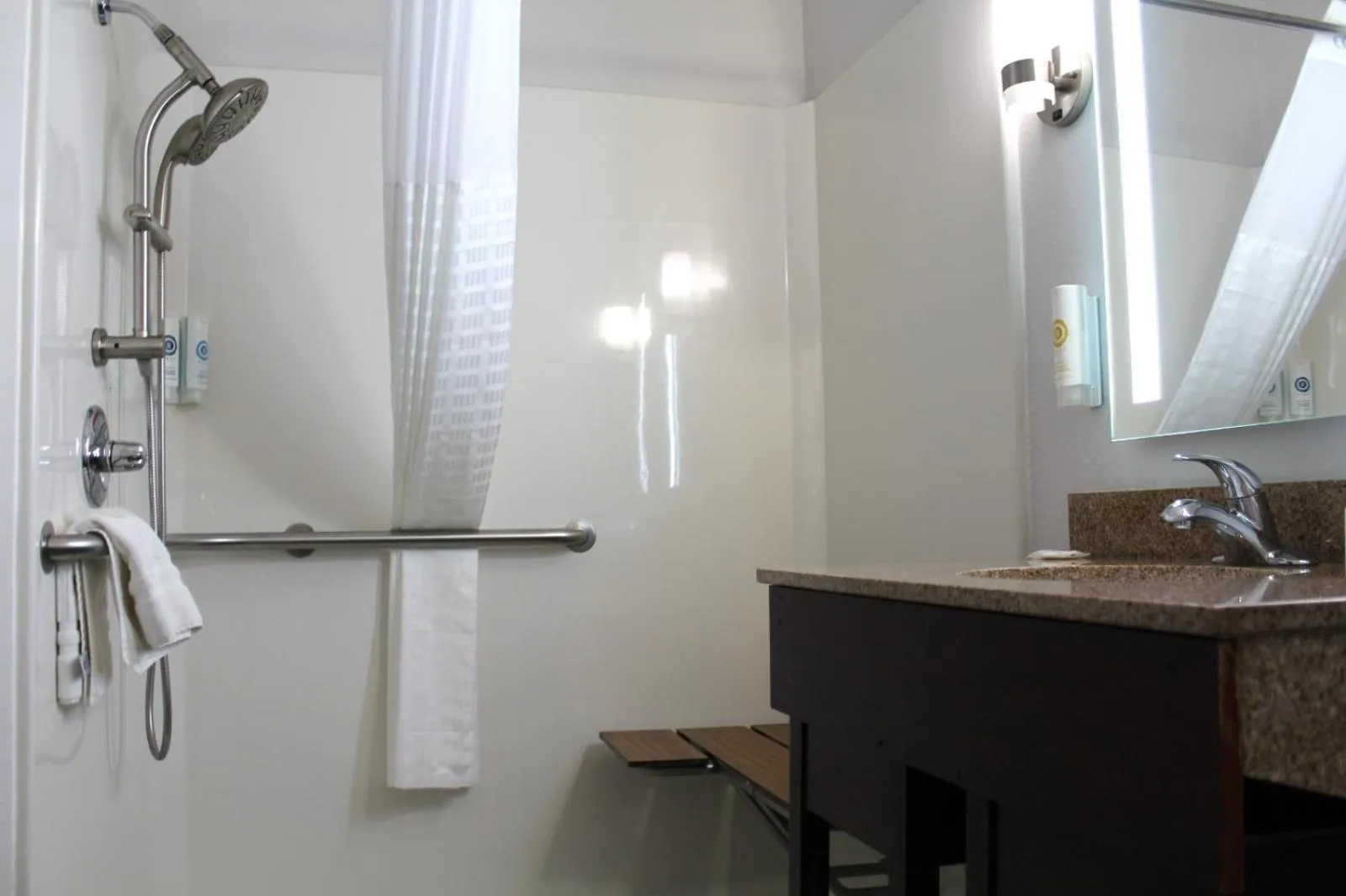 Bathroom in Comfort Suites Miamisburg - Dayton South