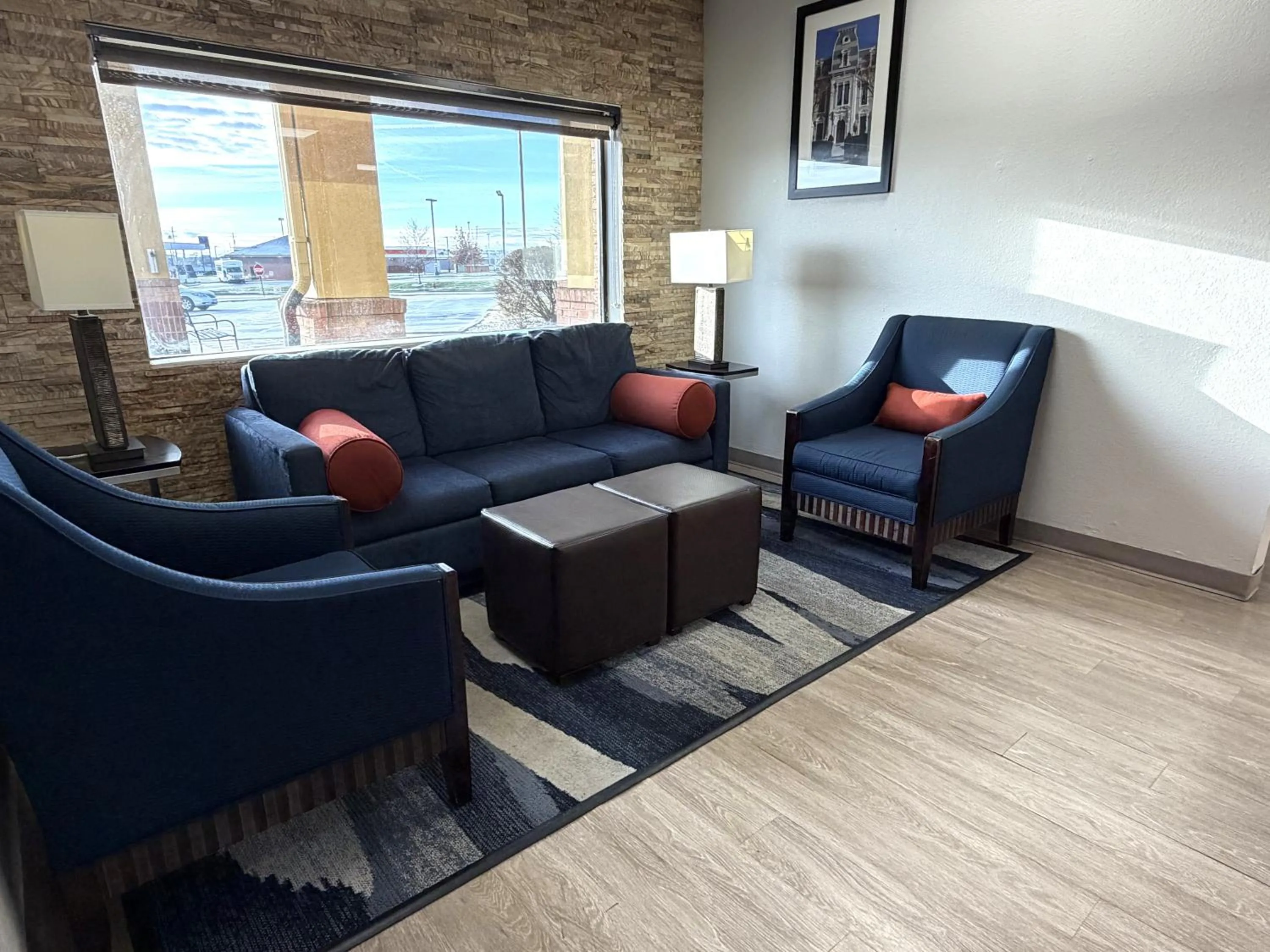 Lobby or reception in Comfort Suites Miamisburg - Dayton South