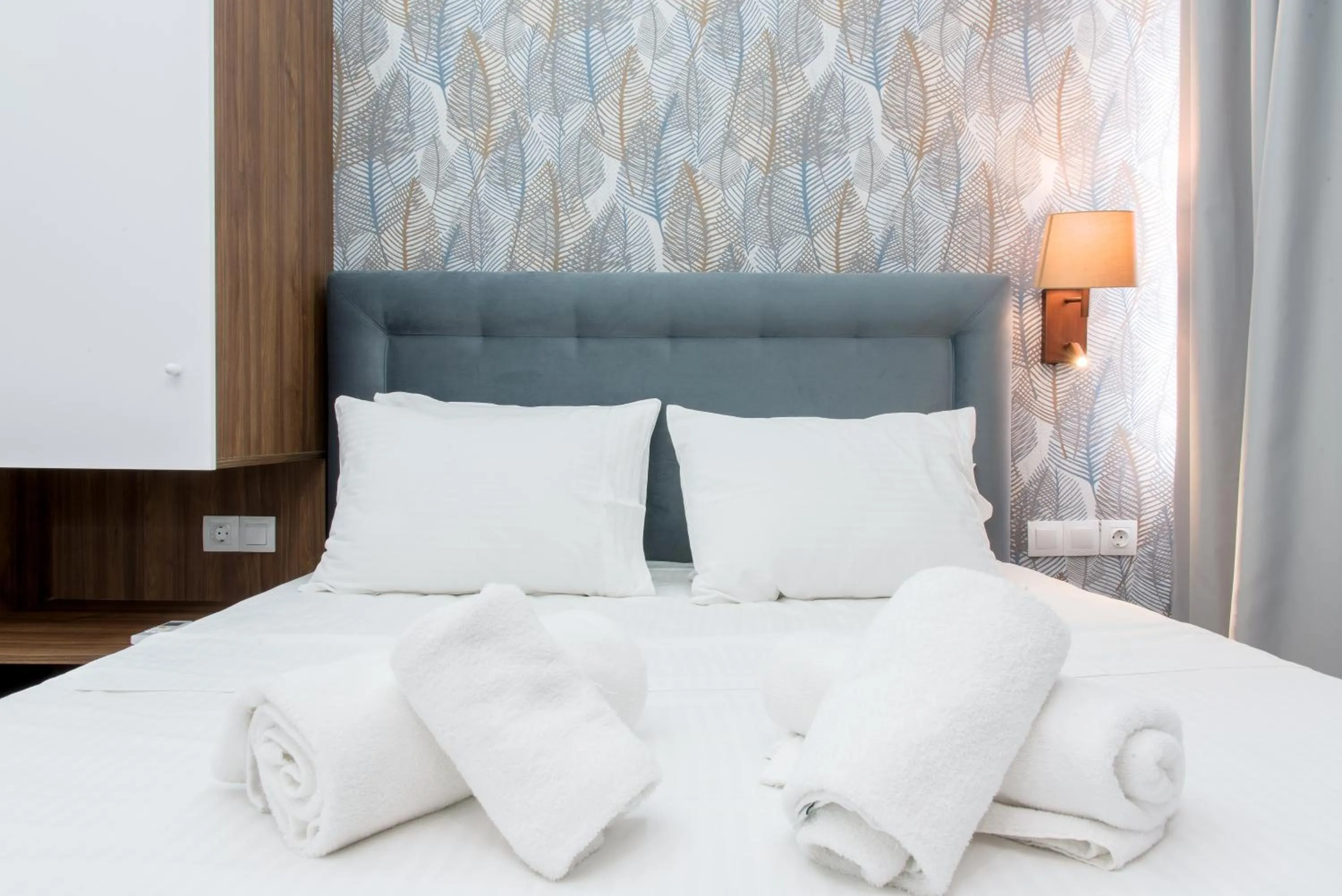 Decorative detail, Bed in My Athens Place