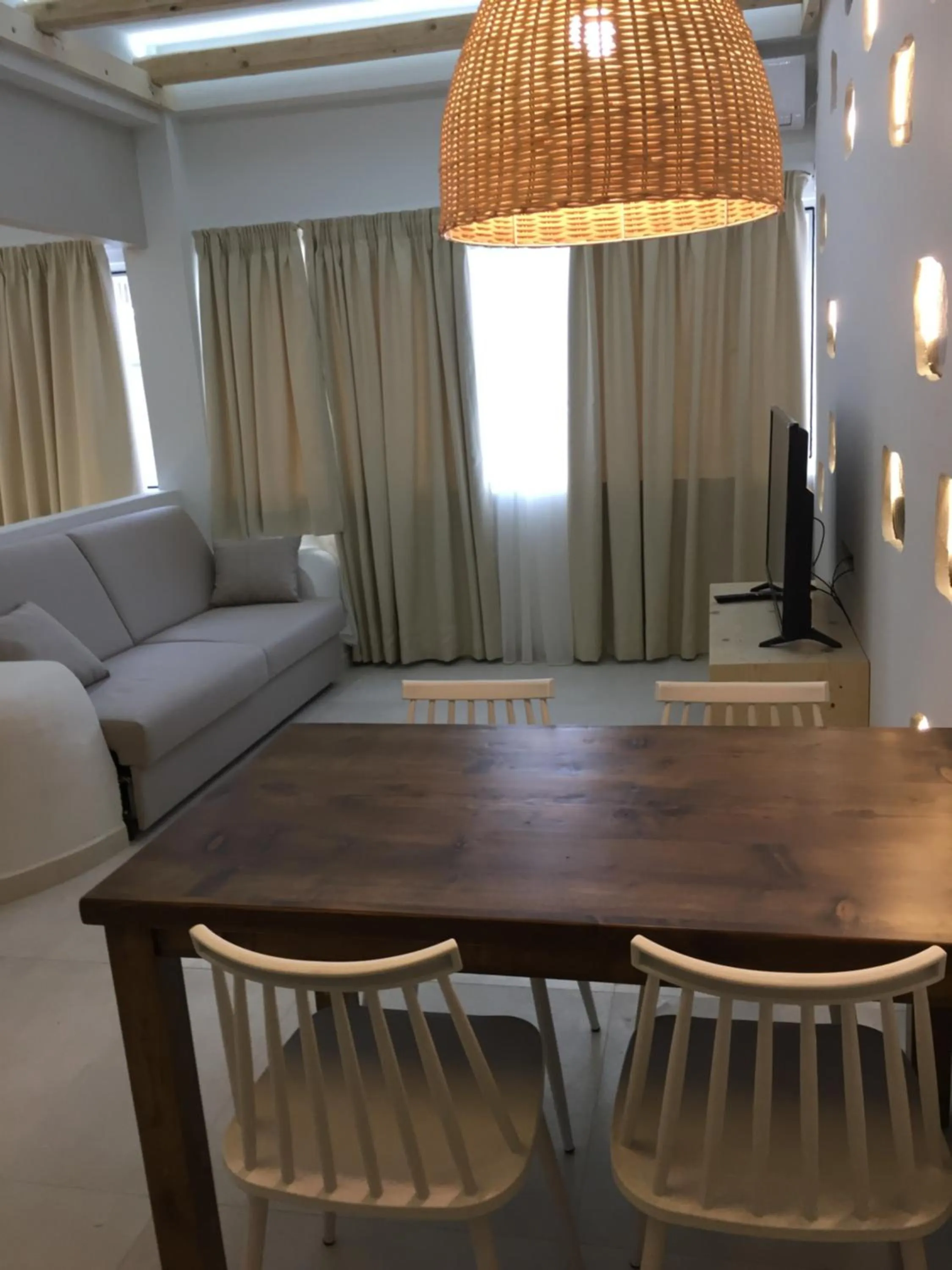 Living room in My Athens Place