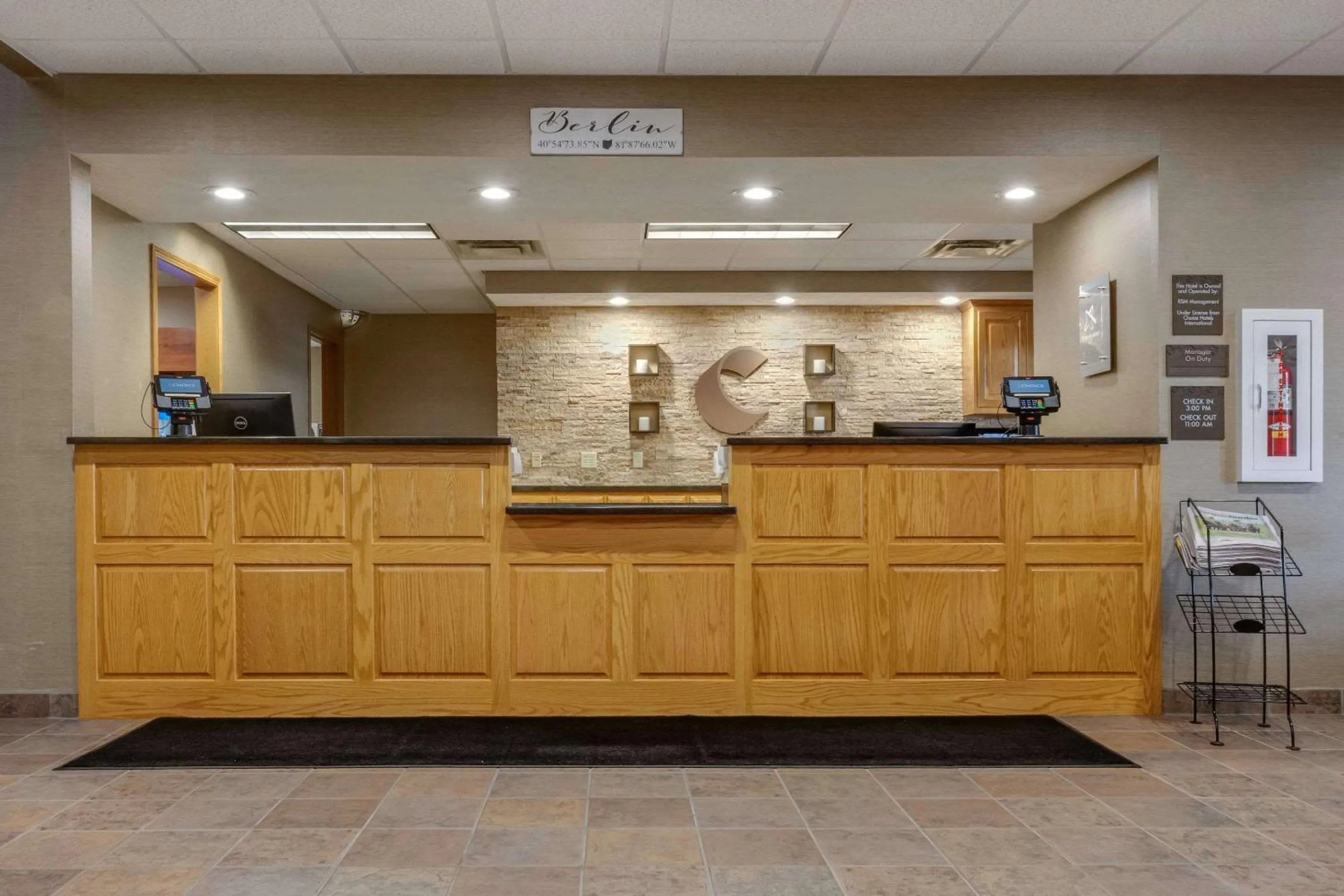 Lobby or reception in Comfort Suites Hotel and Conference Center