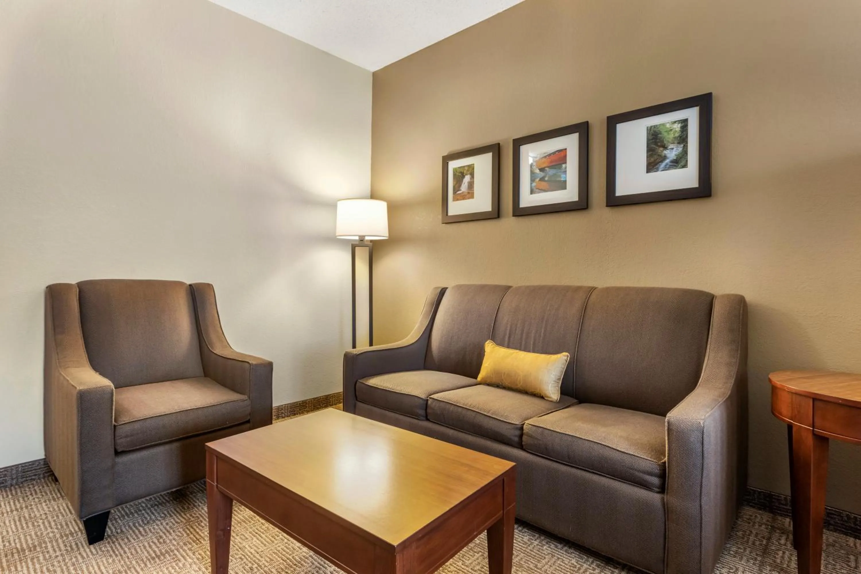 Seating area in Comfort Inn & Suites Streetsboro - Kent