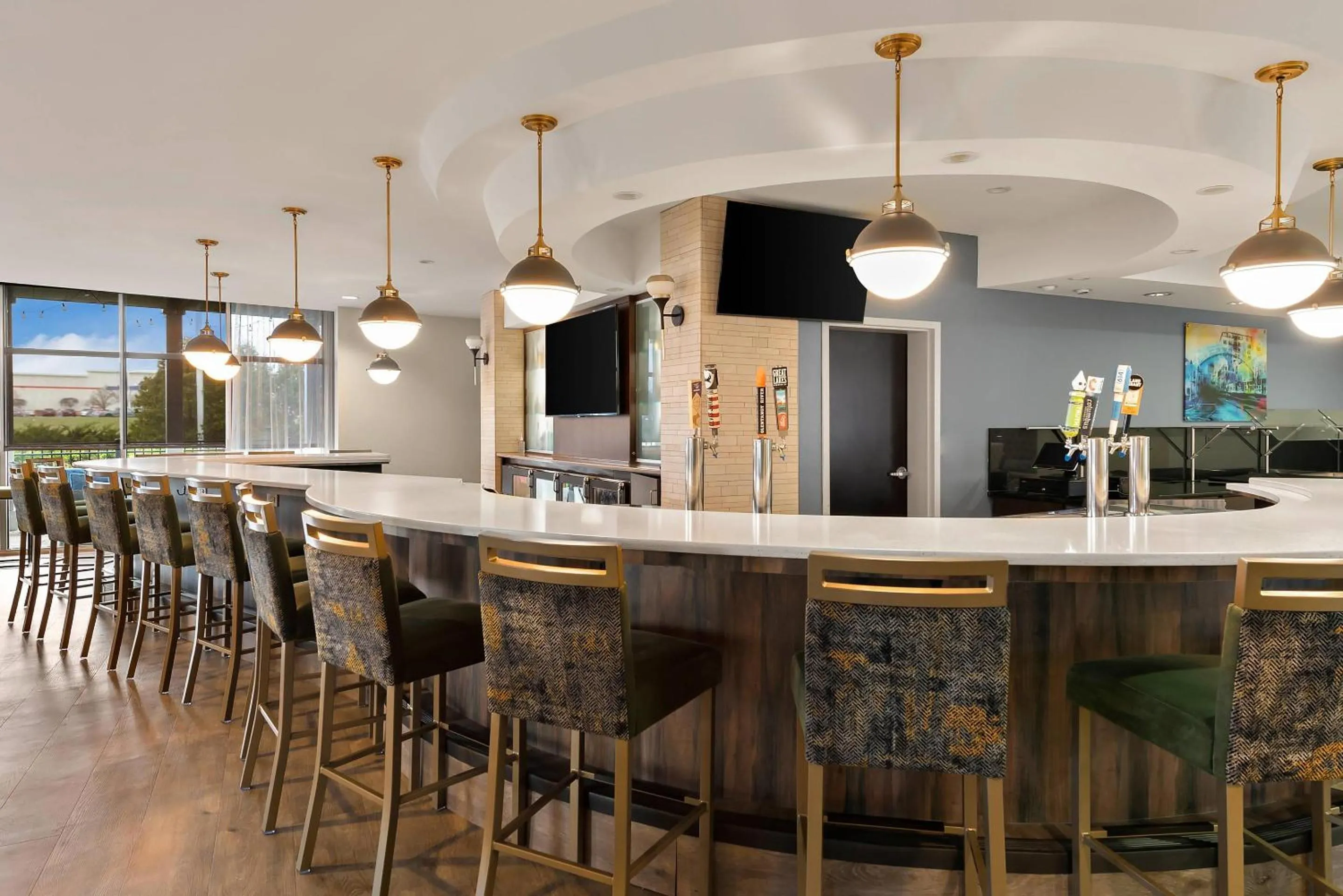 Lounge or bar in Cambria Hotel Columbus - Polaris