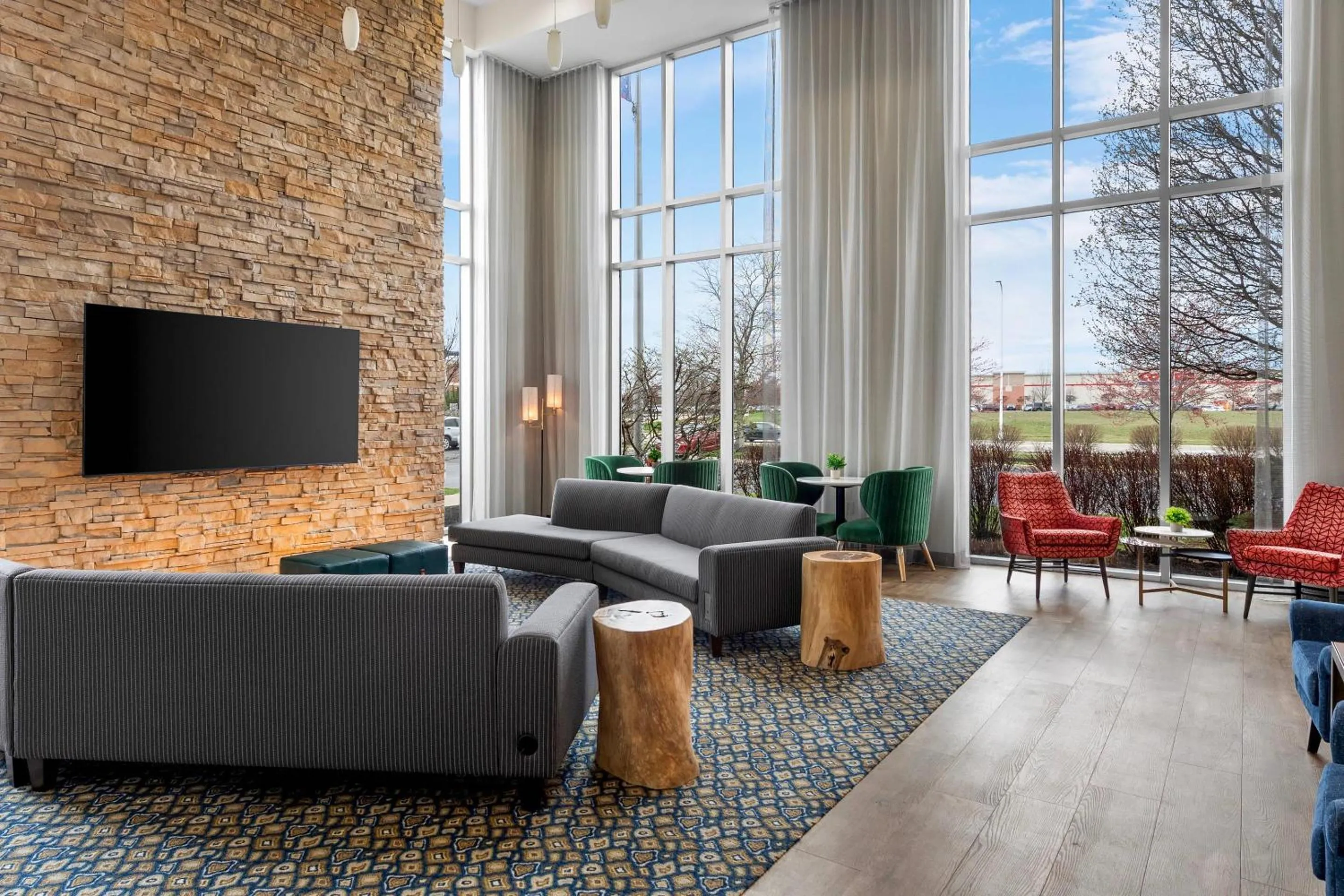 Lobby or reception in Cambria Hotel Columbus - Polaris