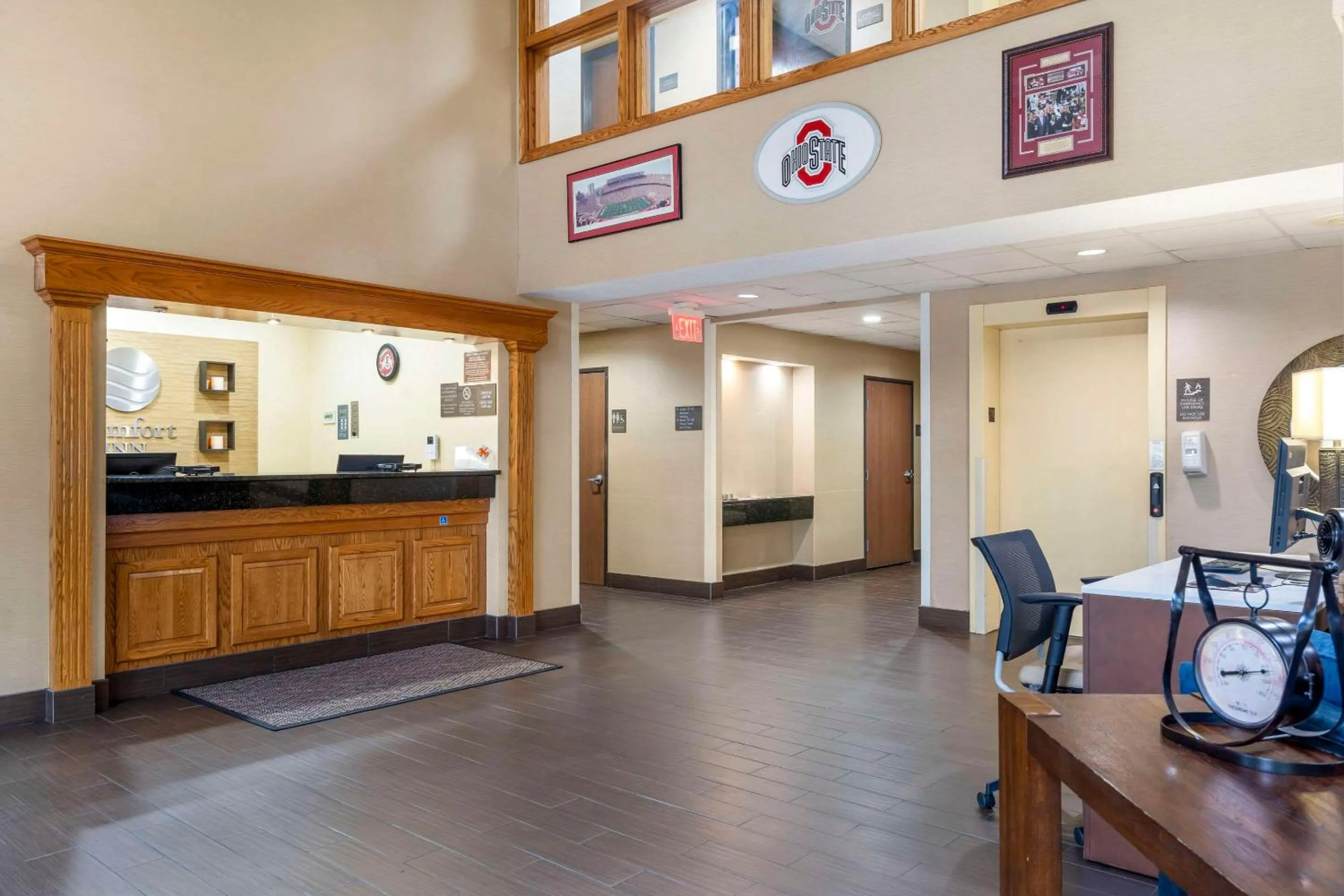 Lobby or reception in Comfort Inn North-Polaris