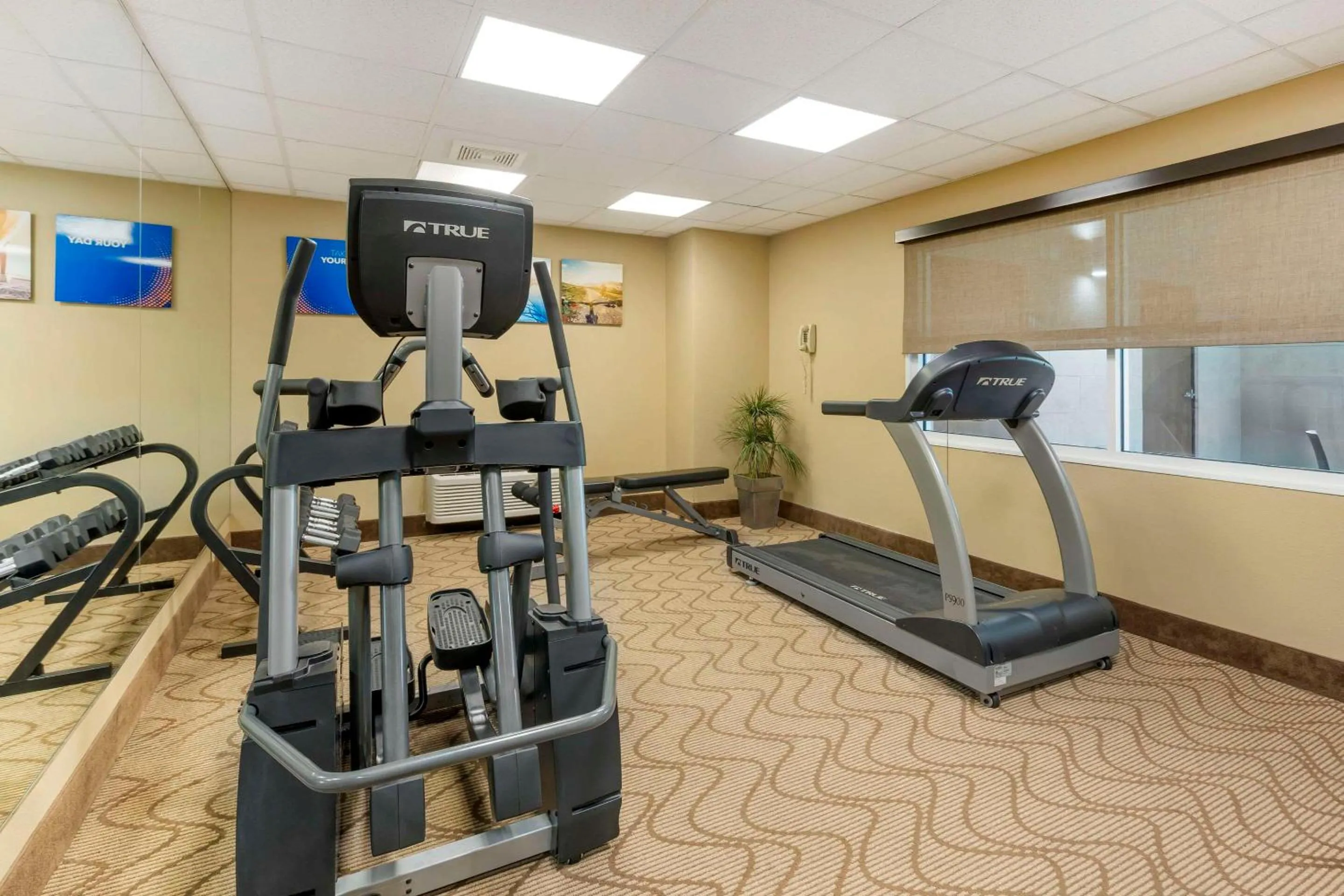 Fitness centre/facilities in Comfort Inn North-Polaris