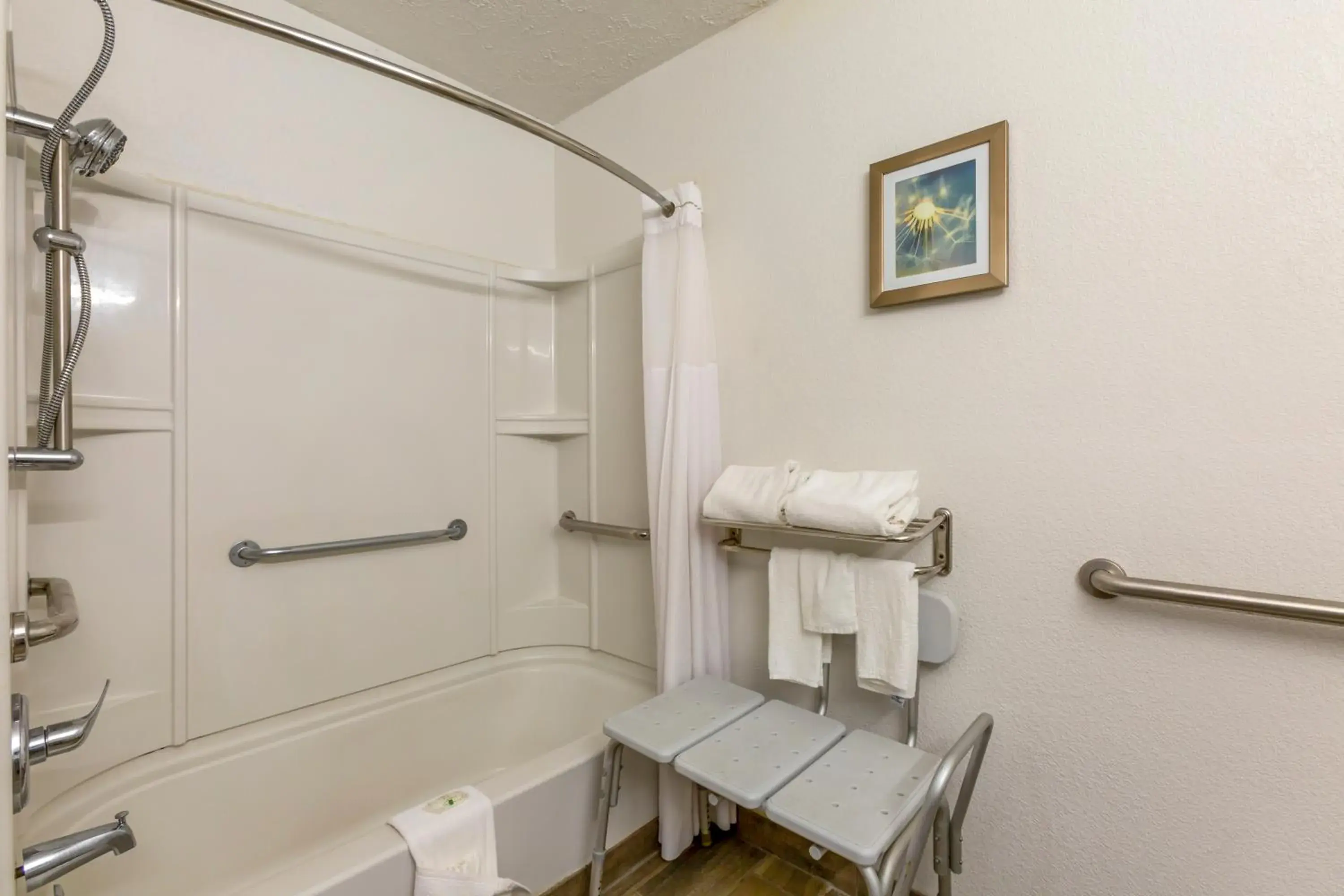 King Room with Roll-In Shower - Accessible/Non Smoking in Quality Inn Alexis Rd King Room with Roll-In Shower - Accessible/Non Smoking in Quality Inn Alexis Rd