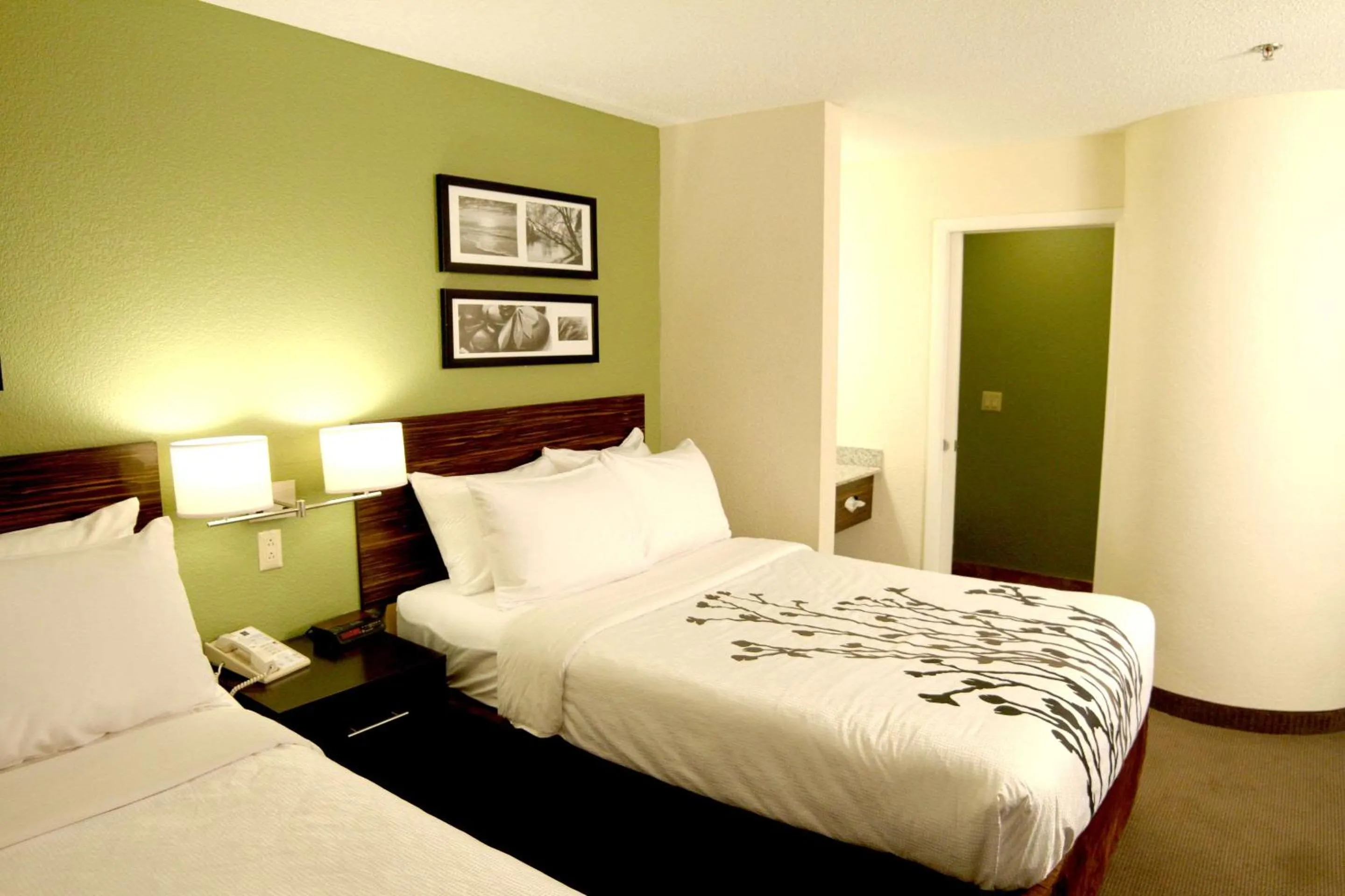 Bedroom in Sleep Inn Sandusky