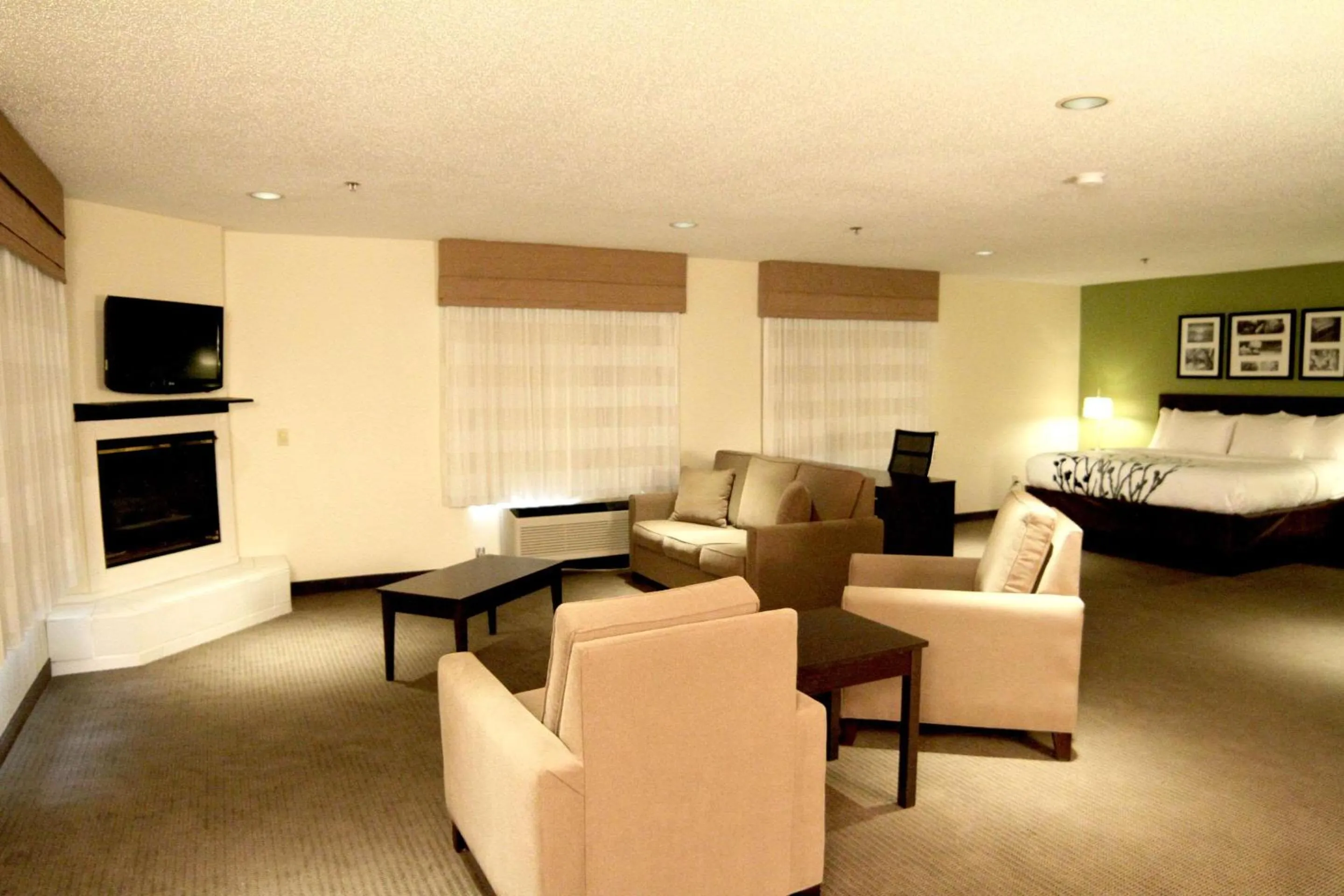 Bedroom in Sleep Inn Sandusky