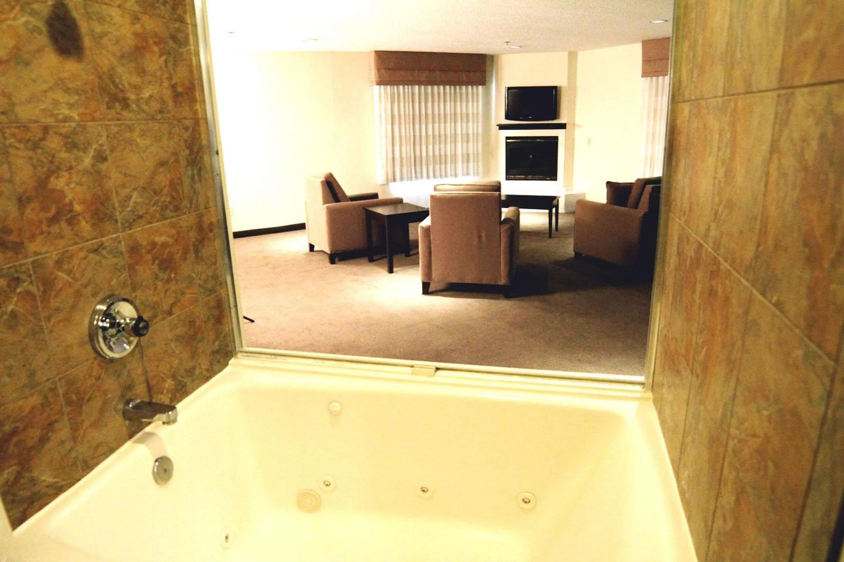 Bedroom in Sleep Inn Sandusky