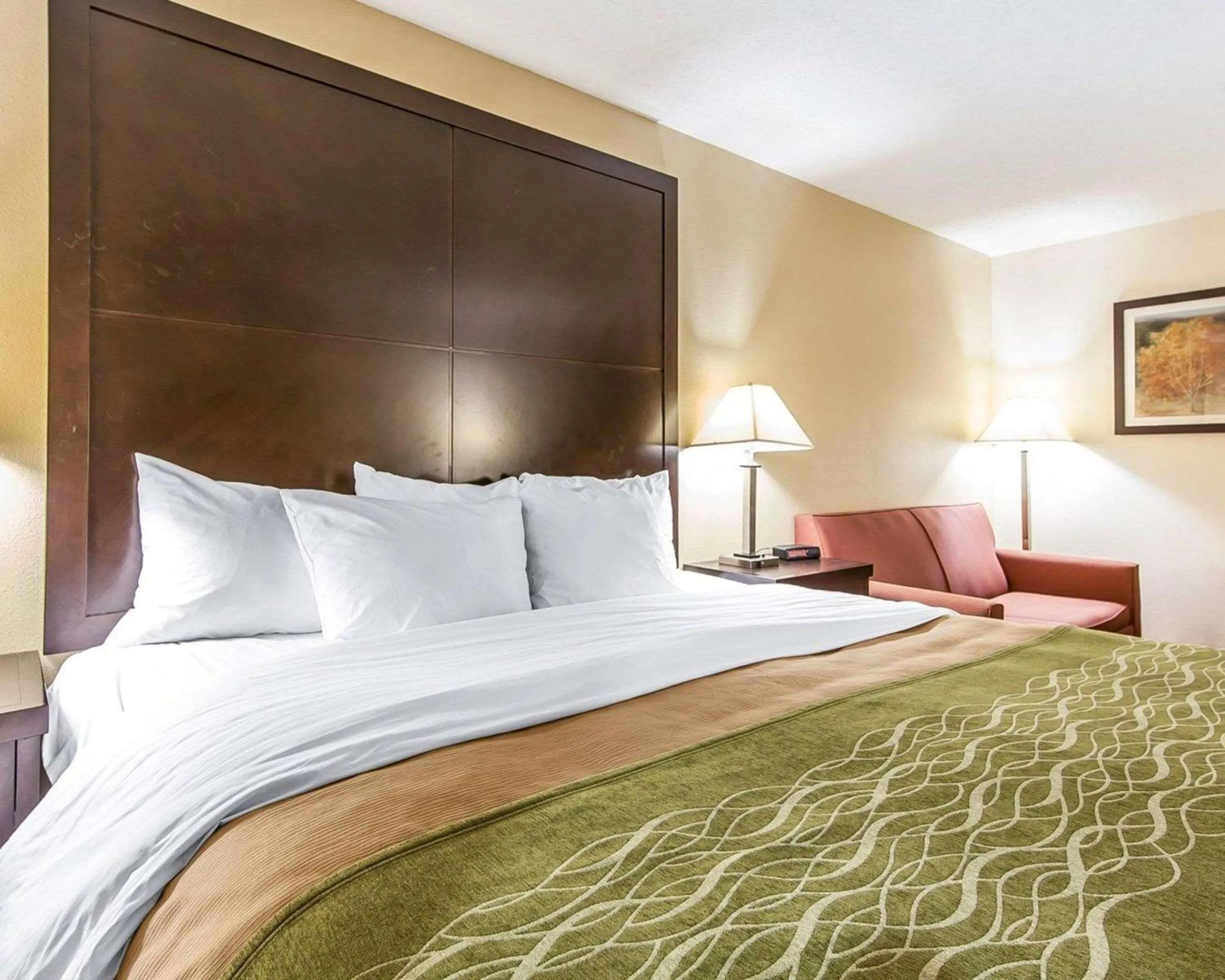 Bedroom, Bed in Quality Inn & Suites Portsmouth