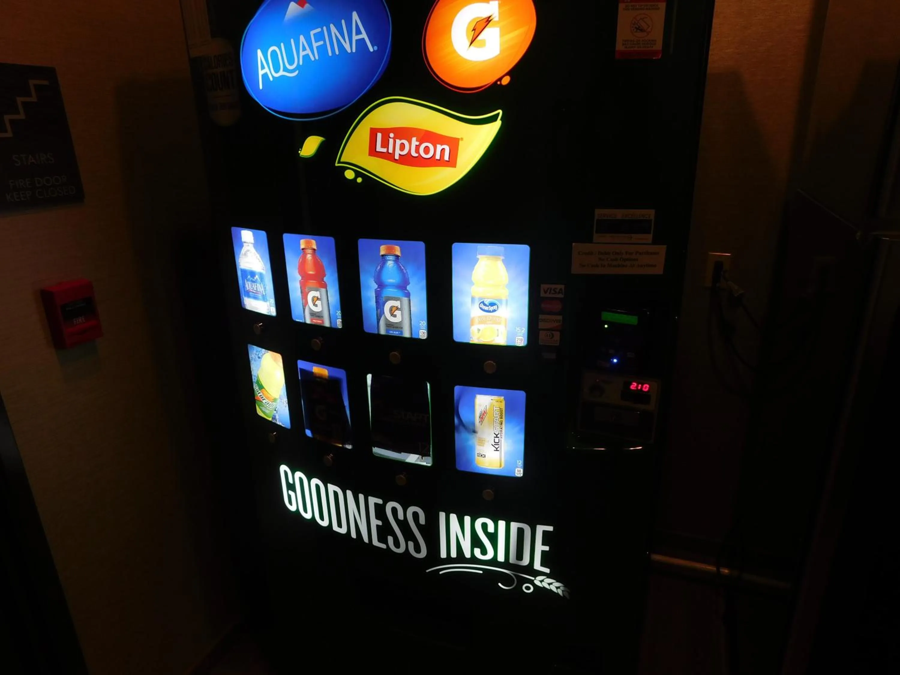 vending machine in Comfort Inn St Clairsville