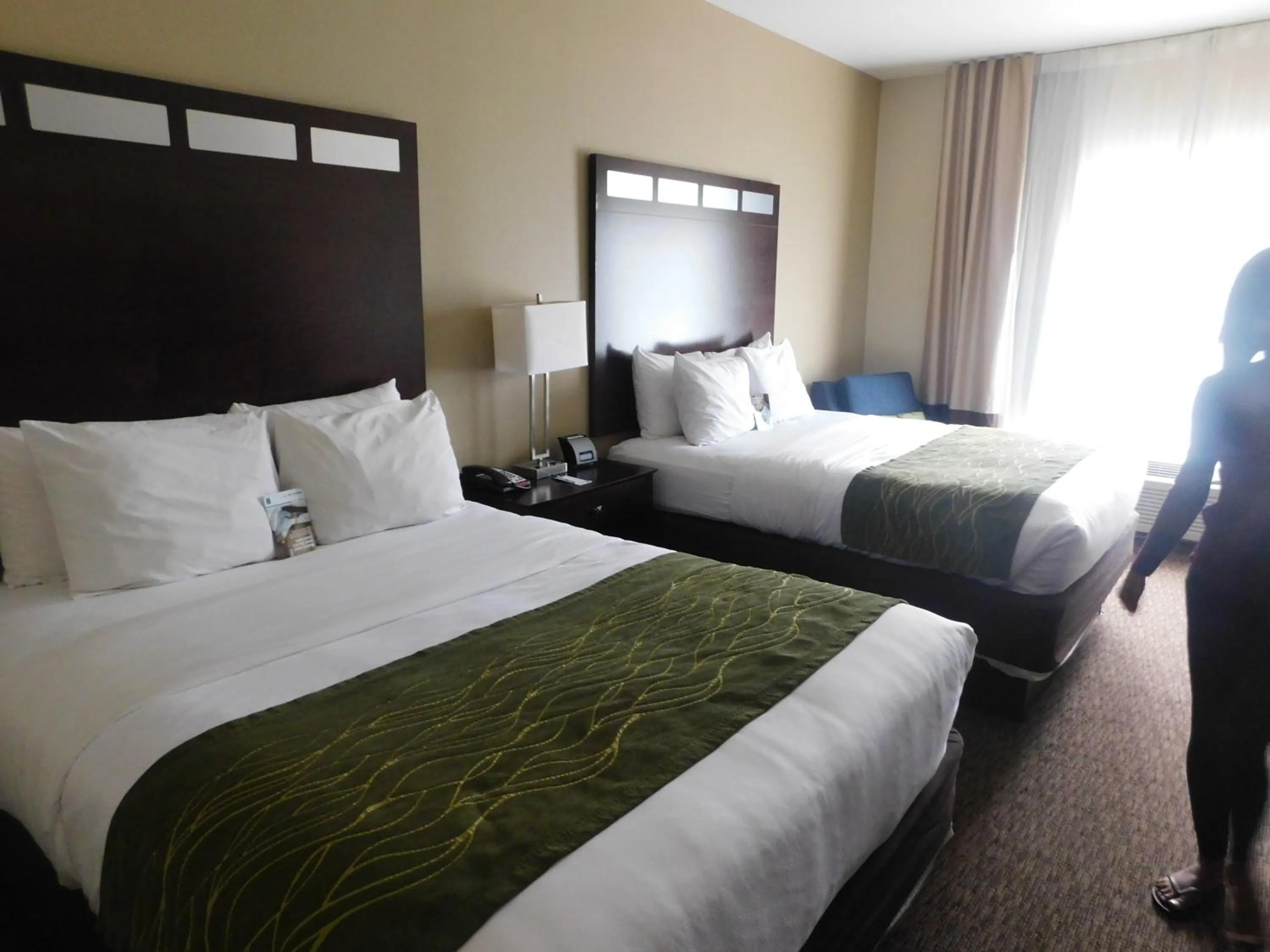 Bed in Comfort Inn St Clairsville