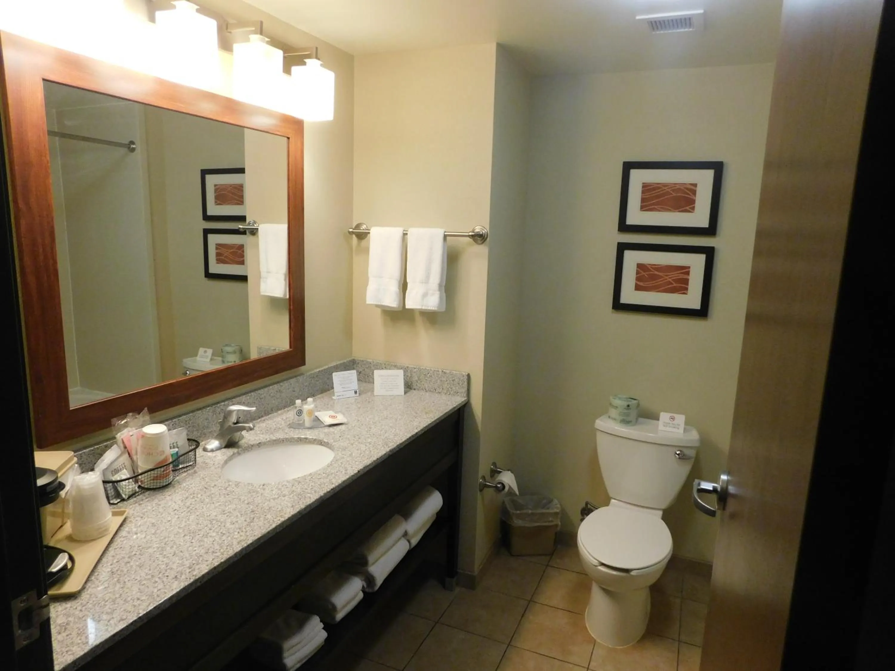 Bathroom in Comfort Inn St Clairsville