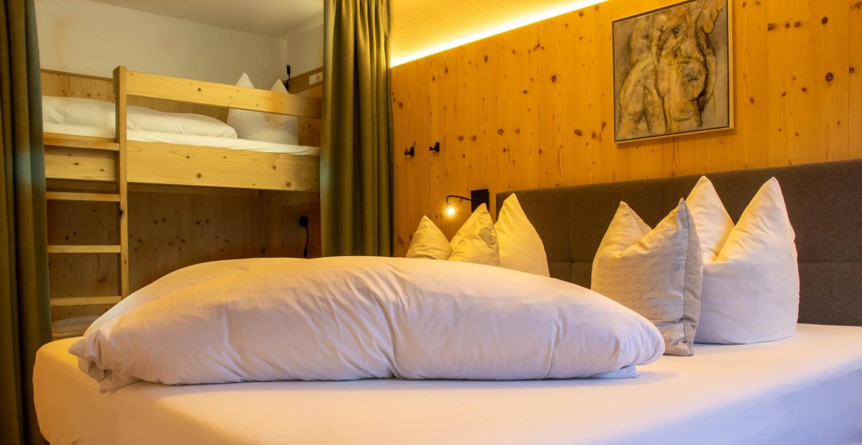 Bed in Wally Berg-Appartements