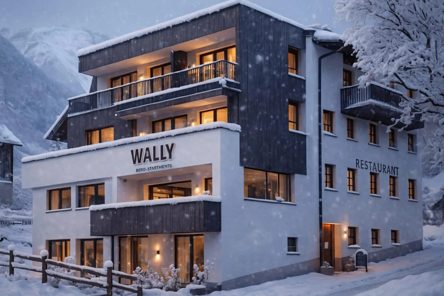 Property building in Wally Berg-Appartements