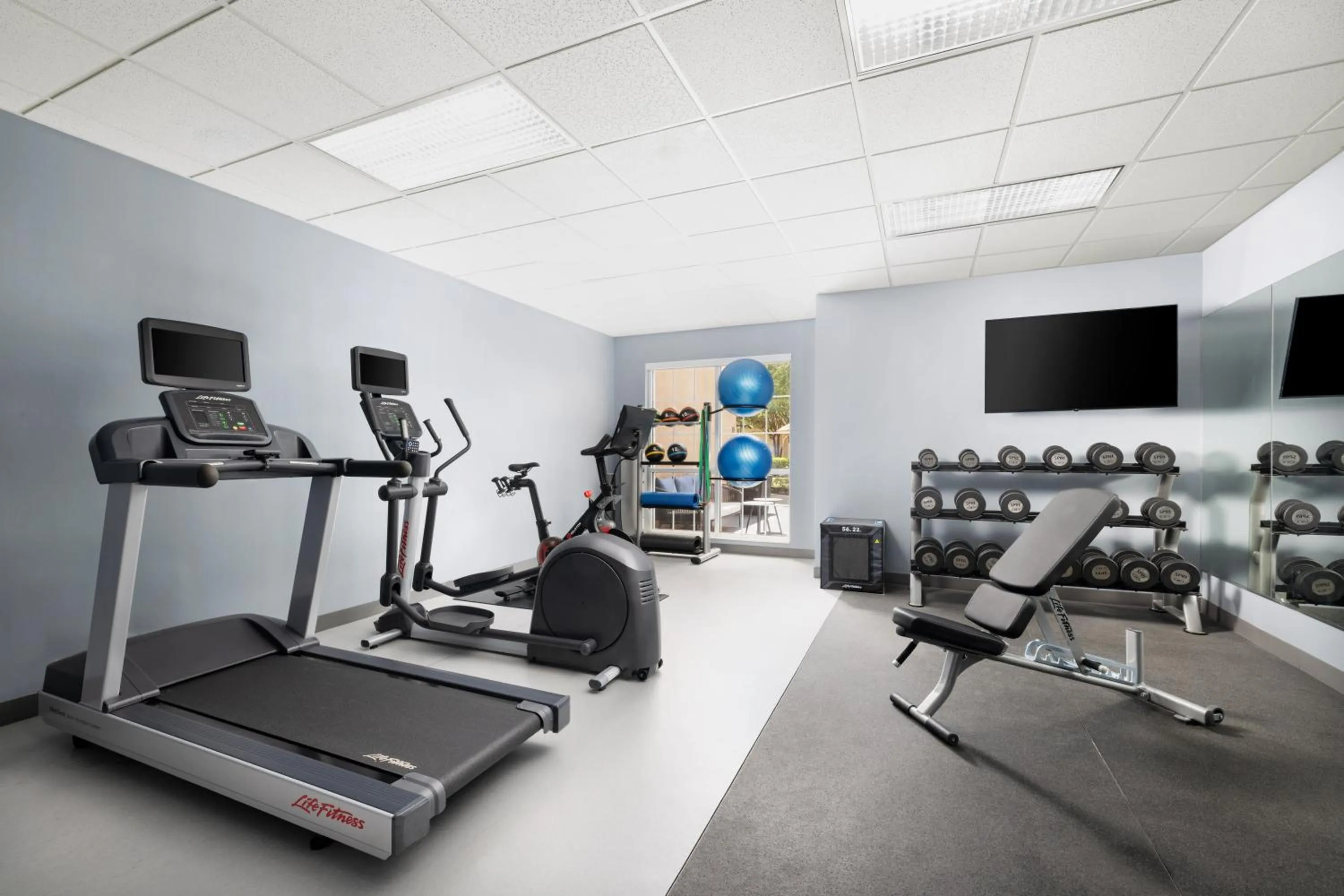Fitness centre/facilities in Homewood Suites by Hilton Dallas-DFW Airport N-Grapevine