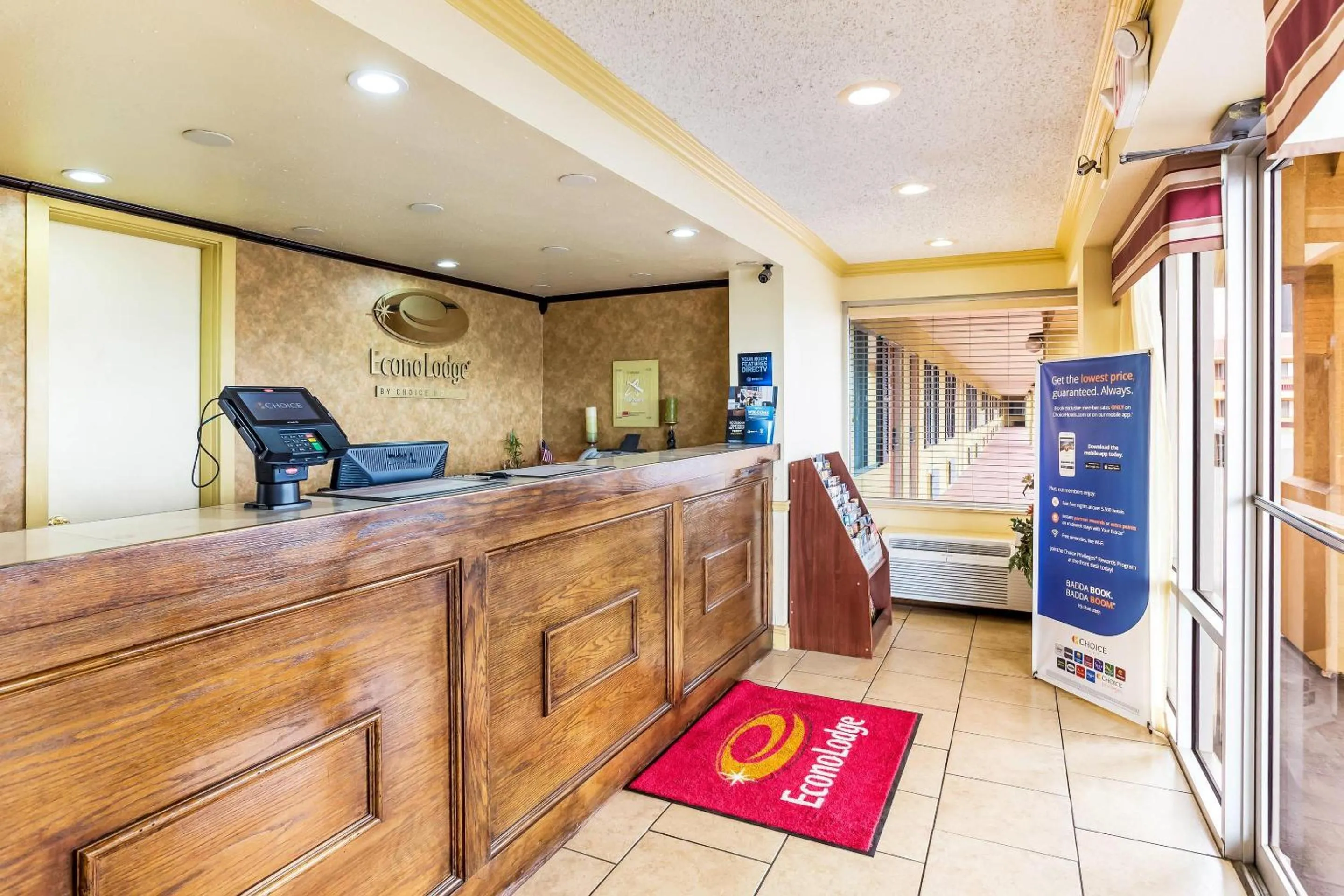 Lobby or reception in Econo Lodge McAlester