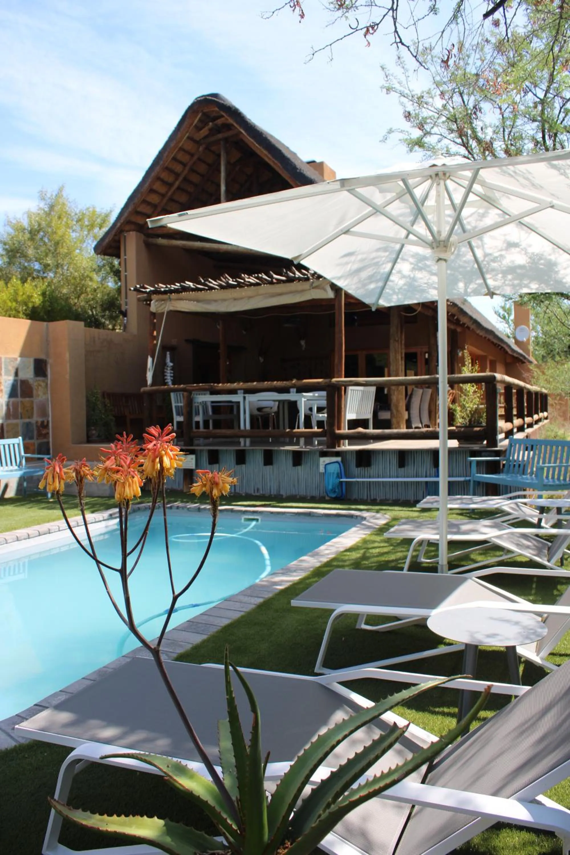 Swimming pool in Bosch Luys Kloof Nature Reserve