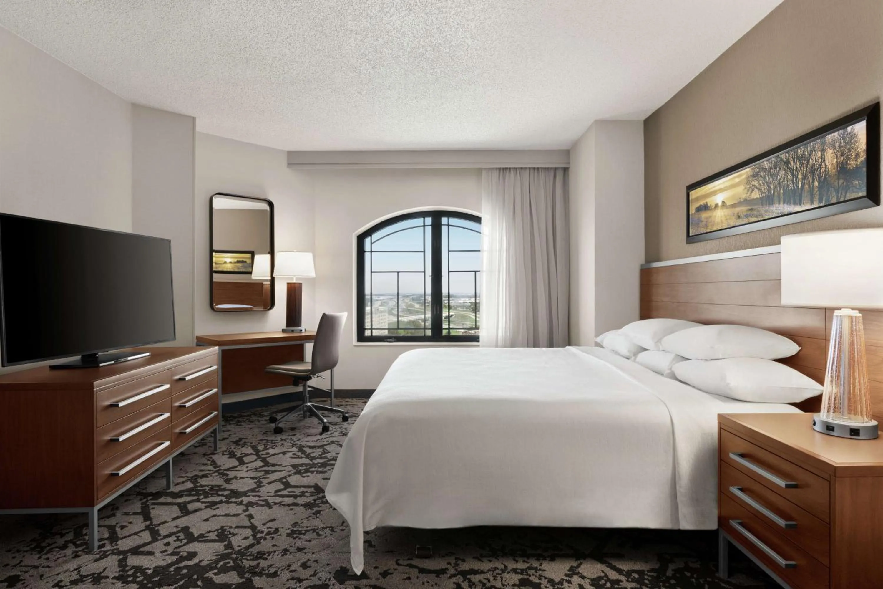 Bedroom, Bed in Embassy Suites Dallas - DFW Airport North