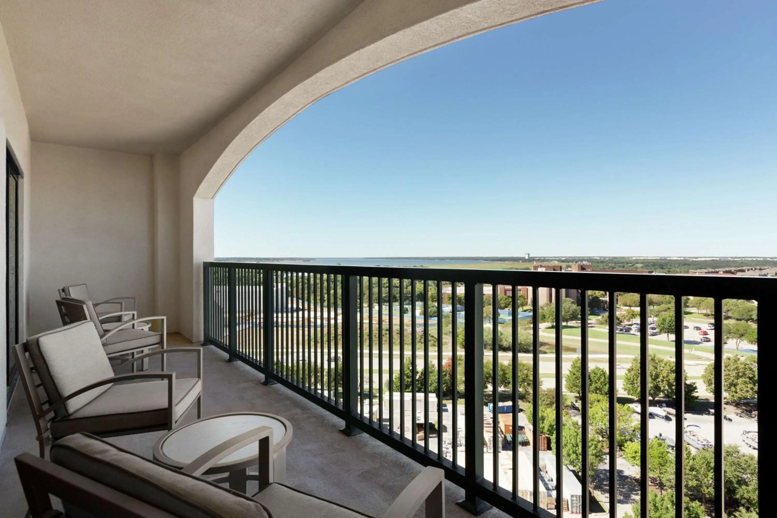 View (from property/room) in Embassy Suites Dallas - DFW Airport North