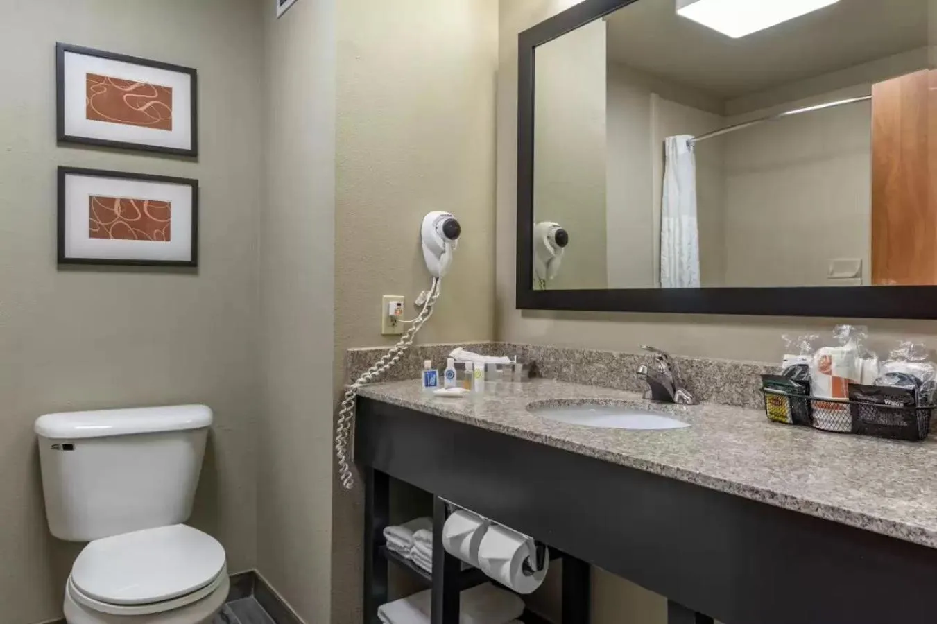 Bathroom in Comfort Inn & Suites Pauls Valley - City Lake
