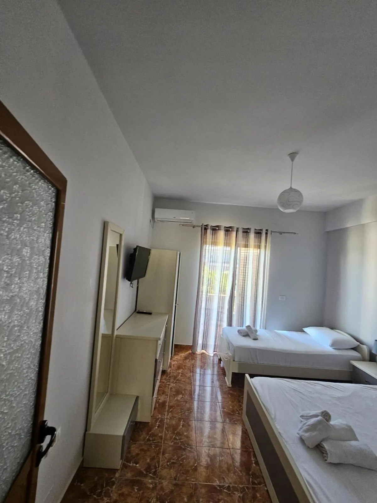 Bed in Lux Apartments