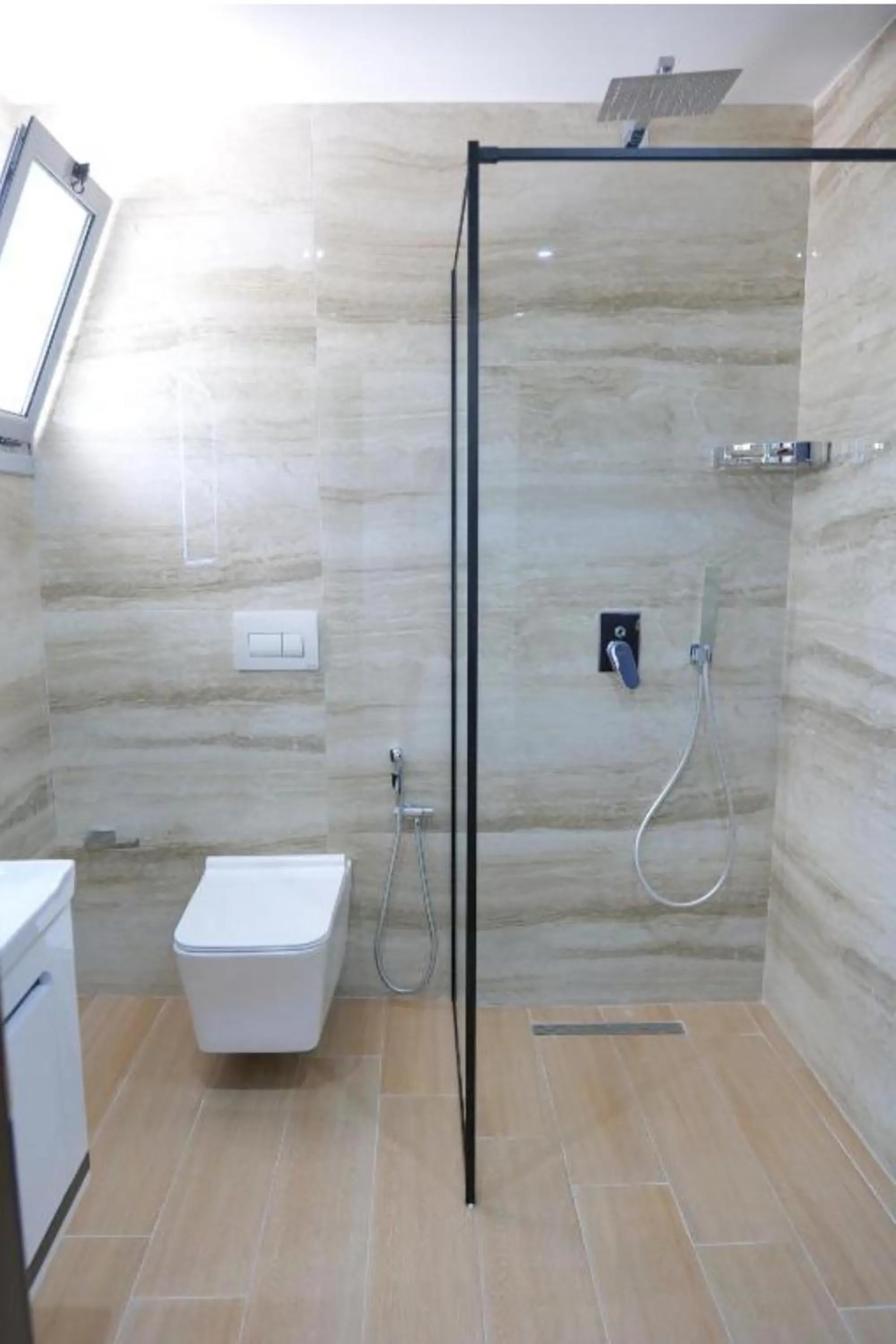 Shower in Lux Apartments
