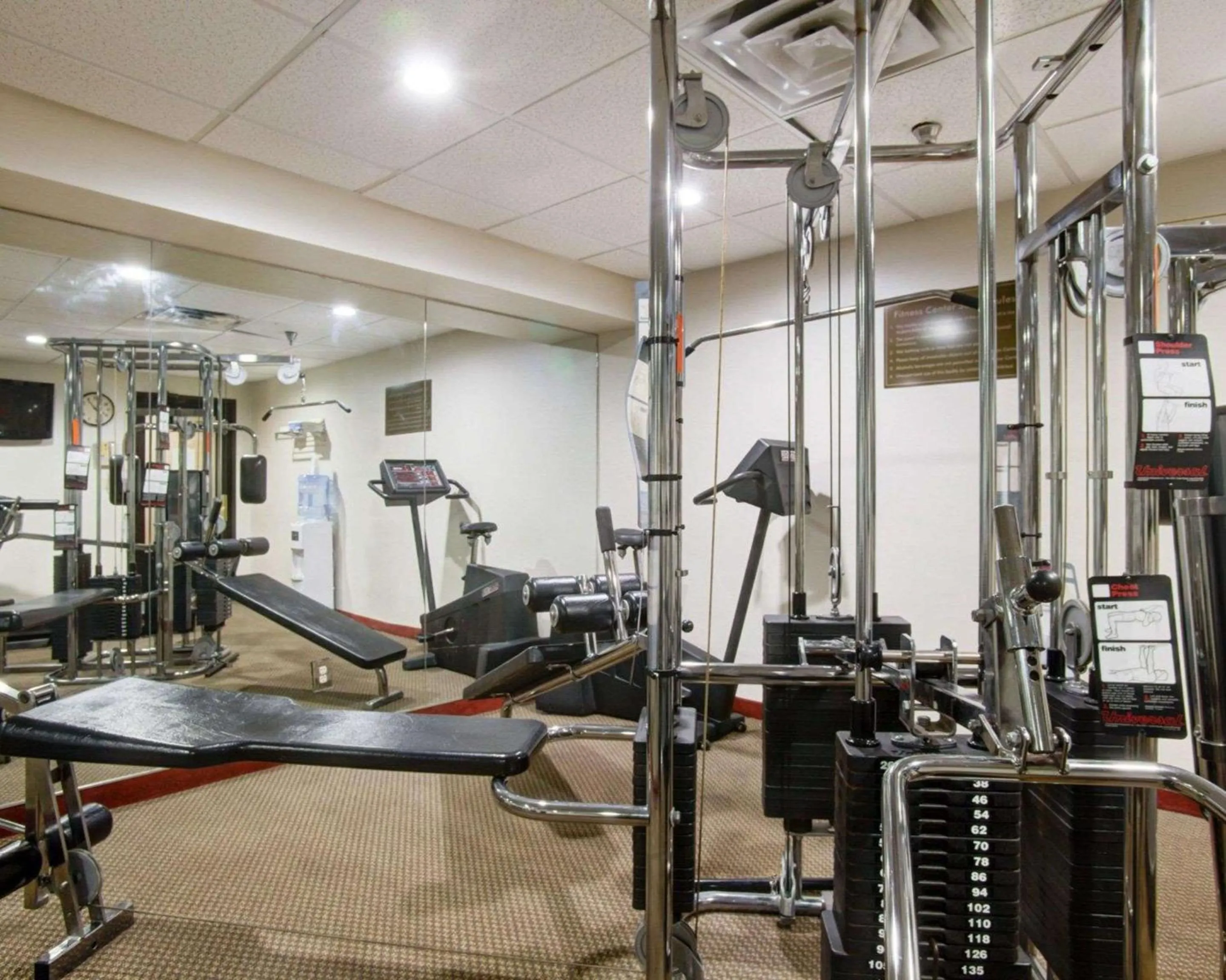 Fitness centre/facilities, Fitness Center/Facilities in Hotel Muskogee
