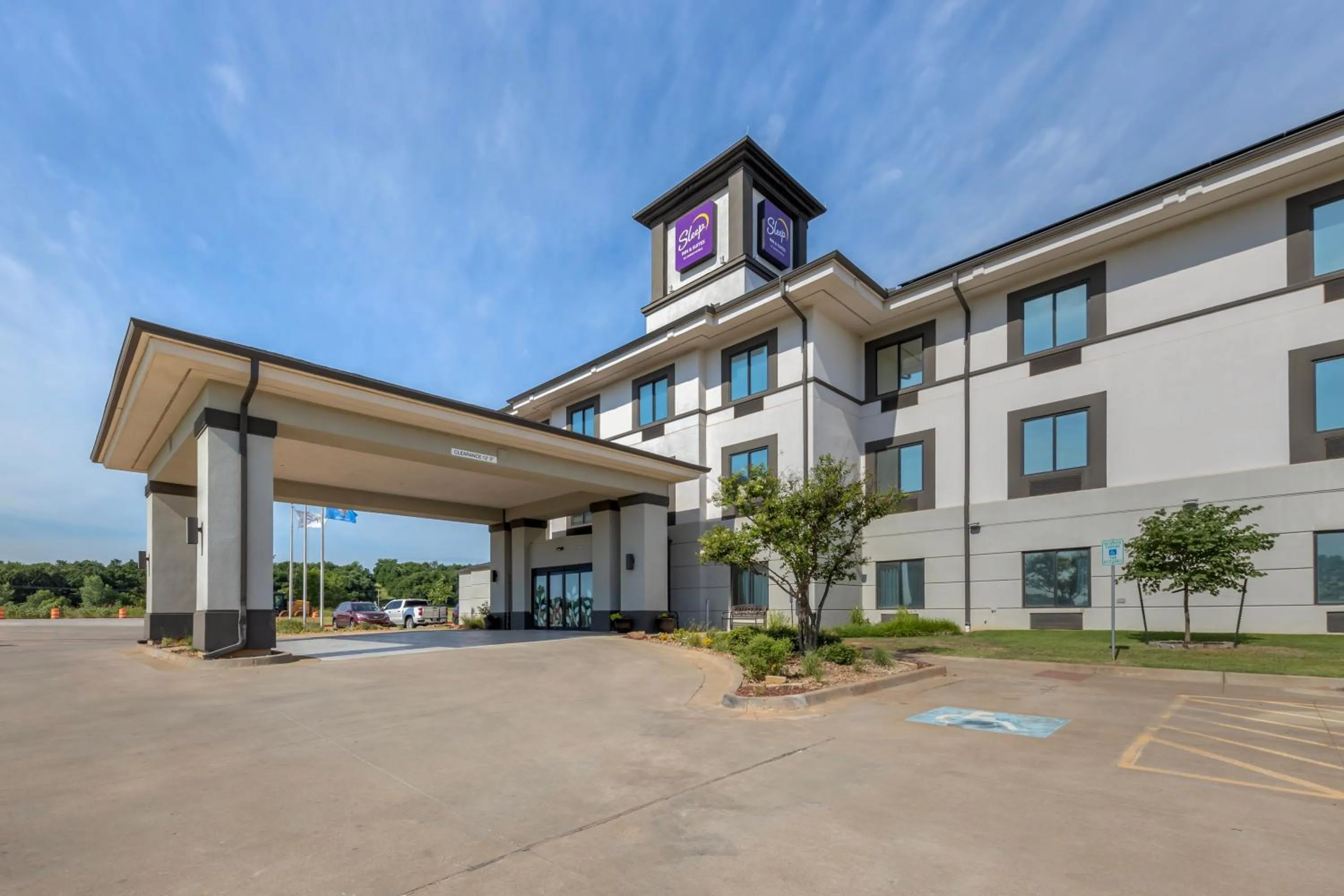 Property building in Sleep Inn & Suites Norman near University